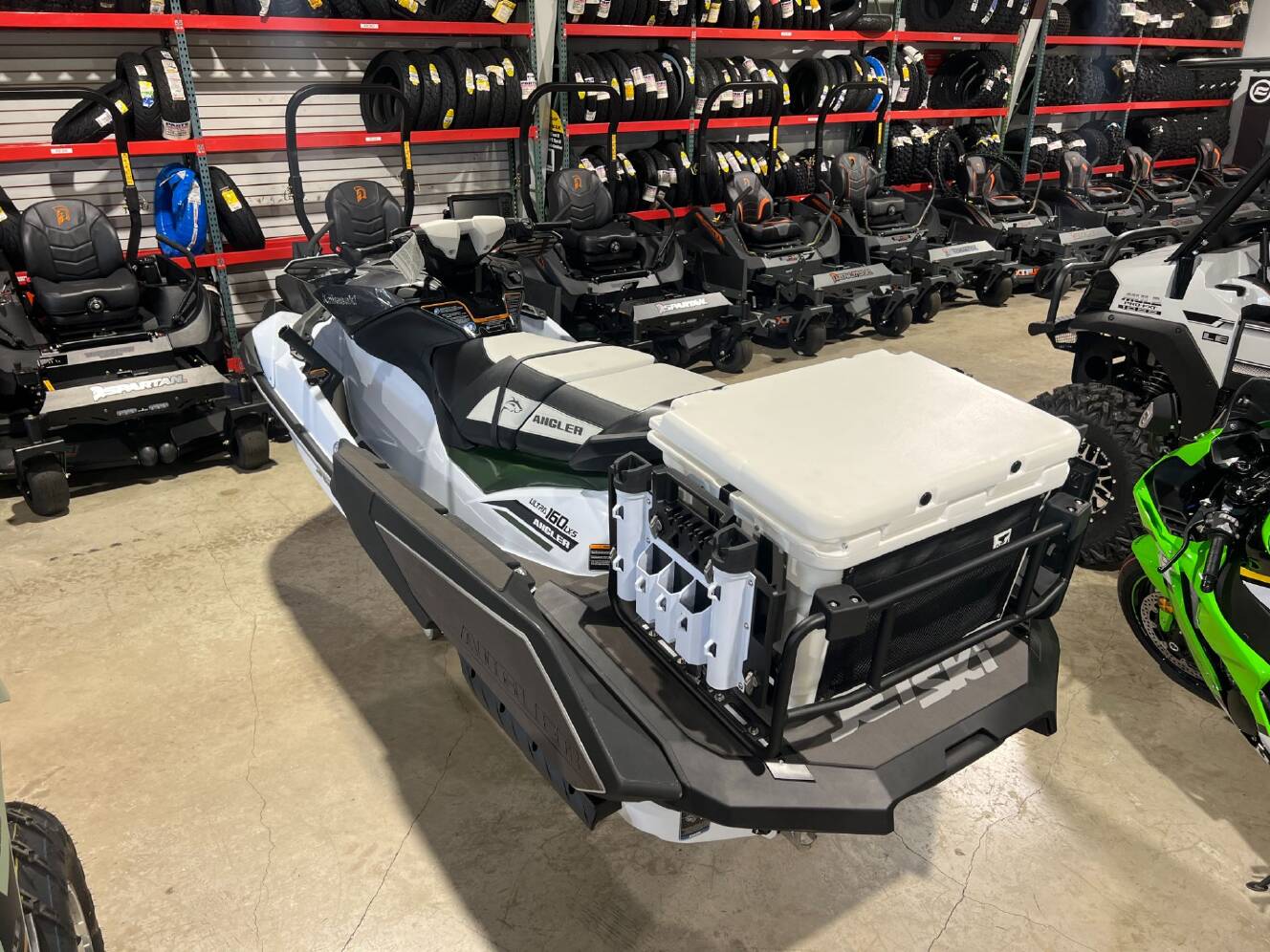 A photo of this 2025 Kawasaki Jet Ski® Ultra® 160LX-S Angler