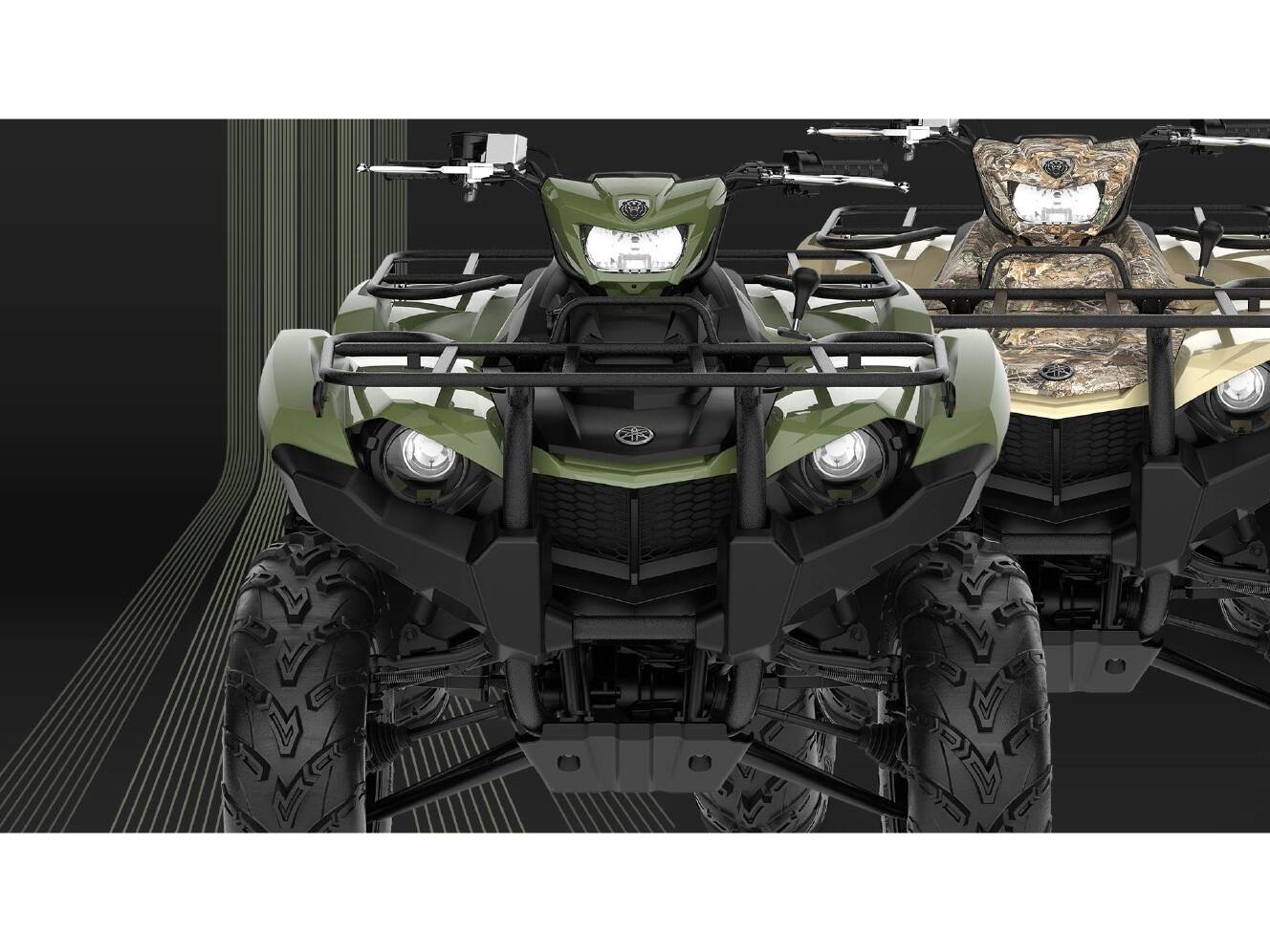 A photo of this 2026 Yamaha Kodiak 450 EPS