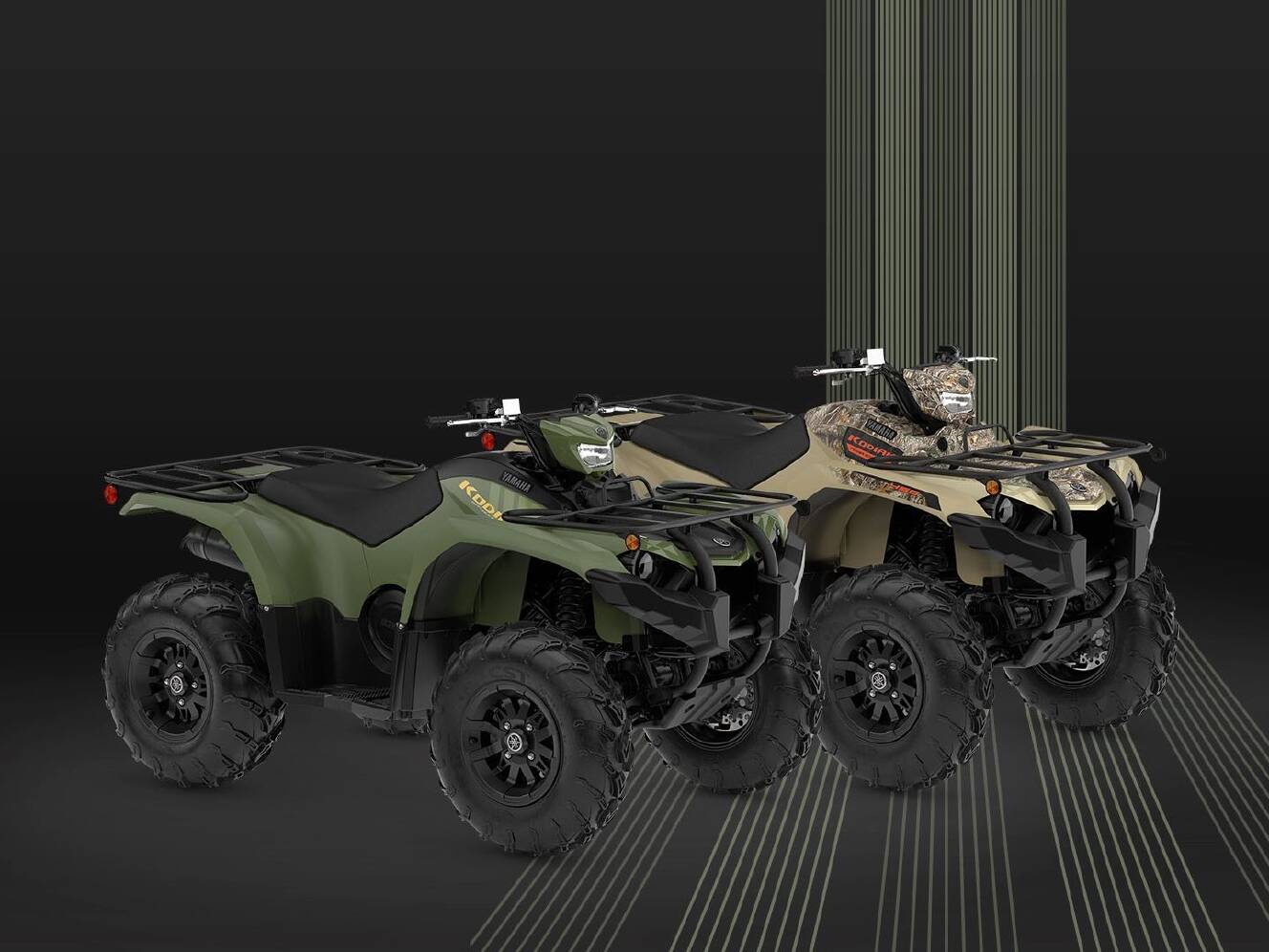 A photo of this 2026 Yamaha Kodiak 450 EPS
