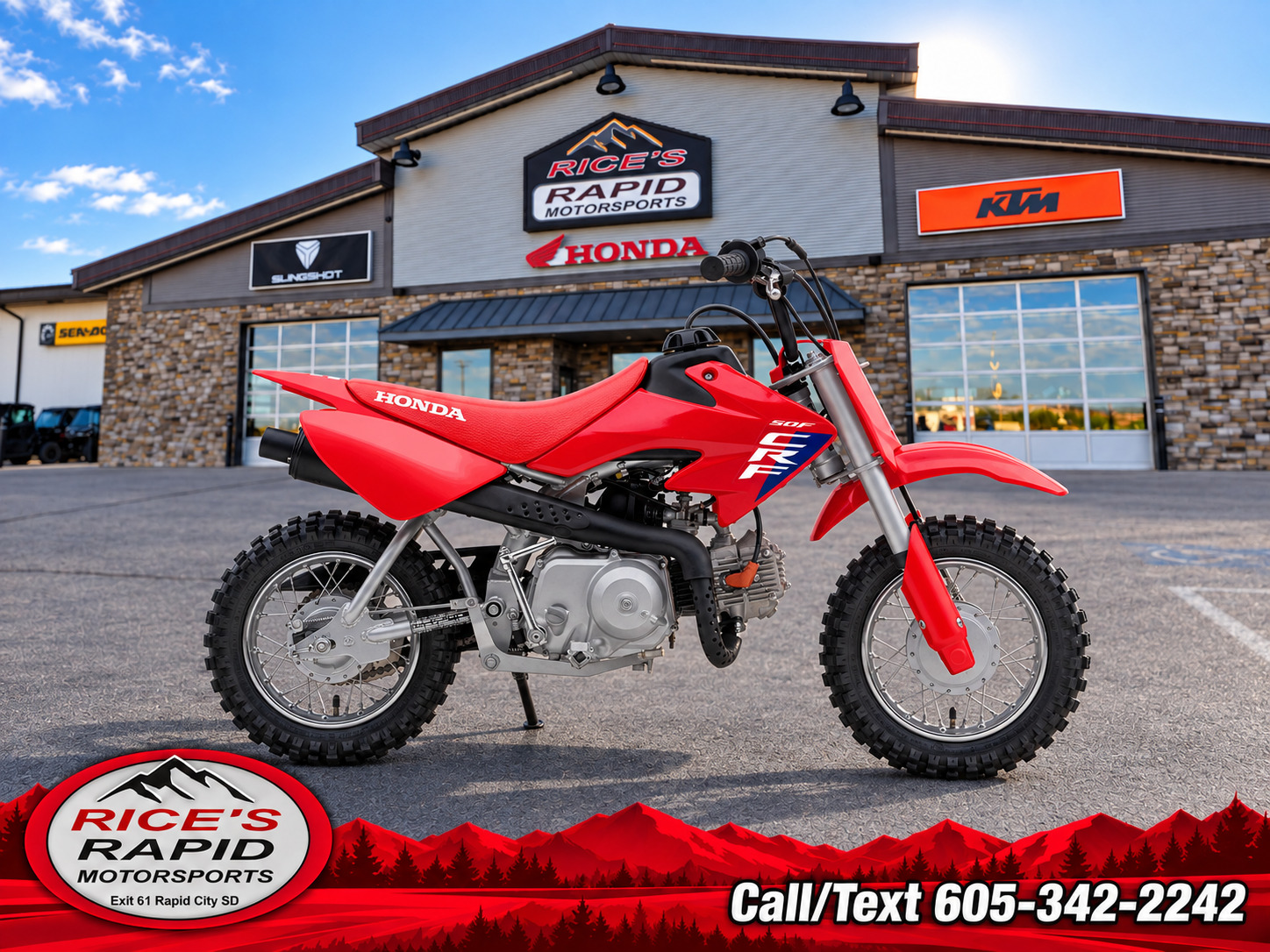 2027 Honda CRF50F 50F in Rapid City, SD