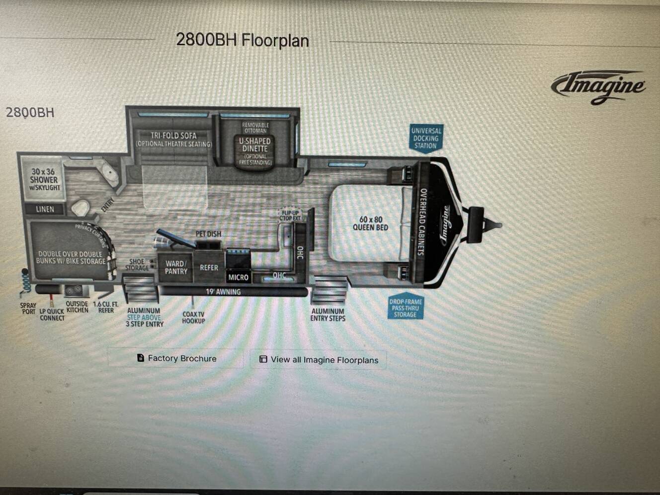 A photo of this 2021 Grand Design IMAGINE 2800BH