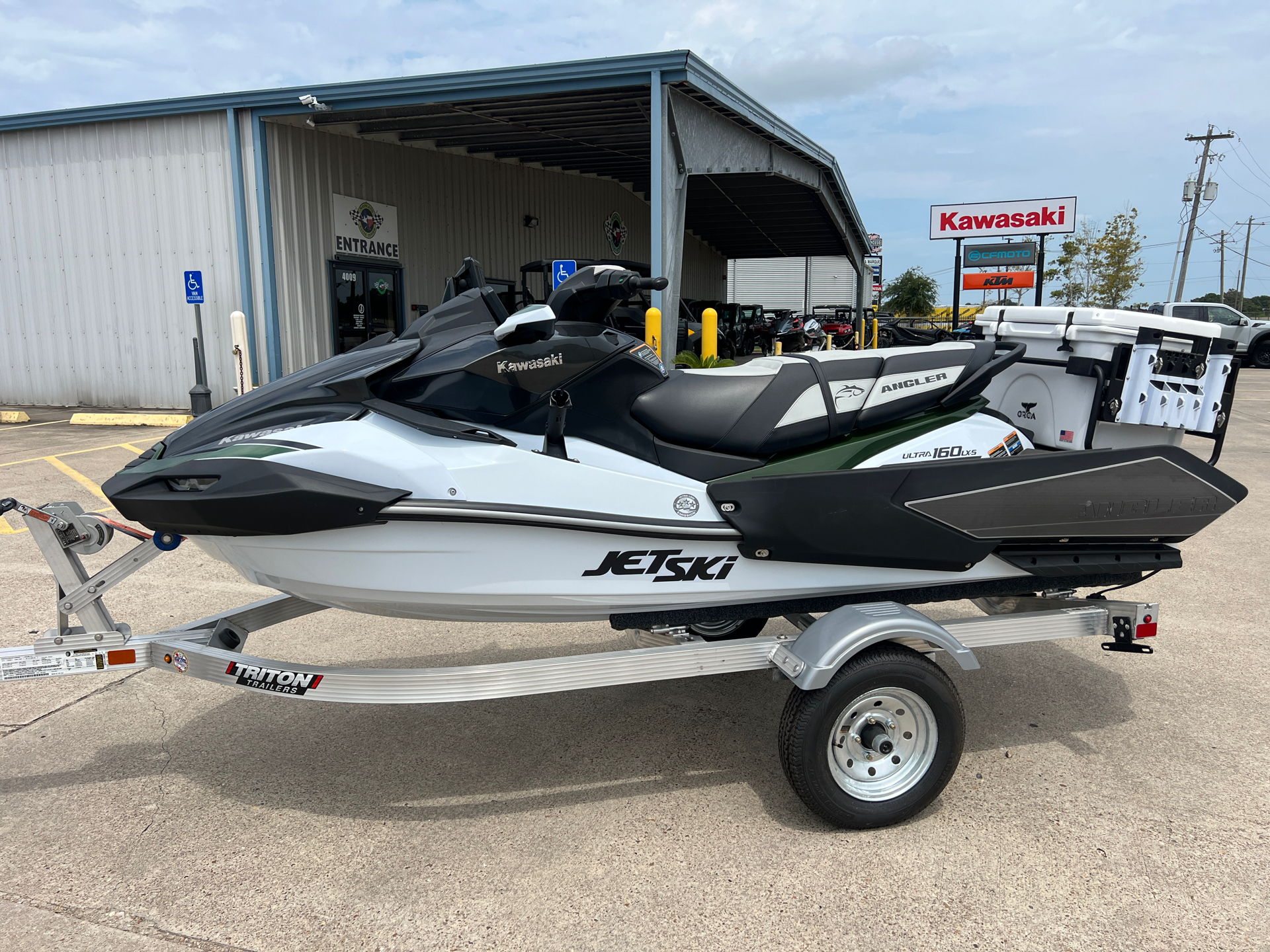 2025 Kawasaki Jet Ski Ultra 160LX-S Angler in la marque TX