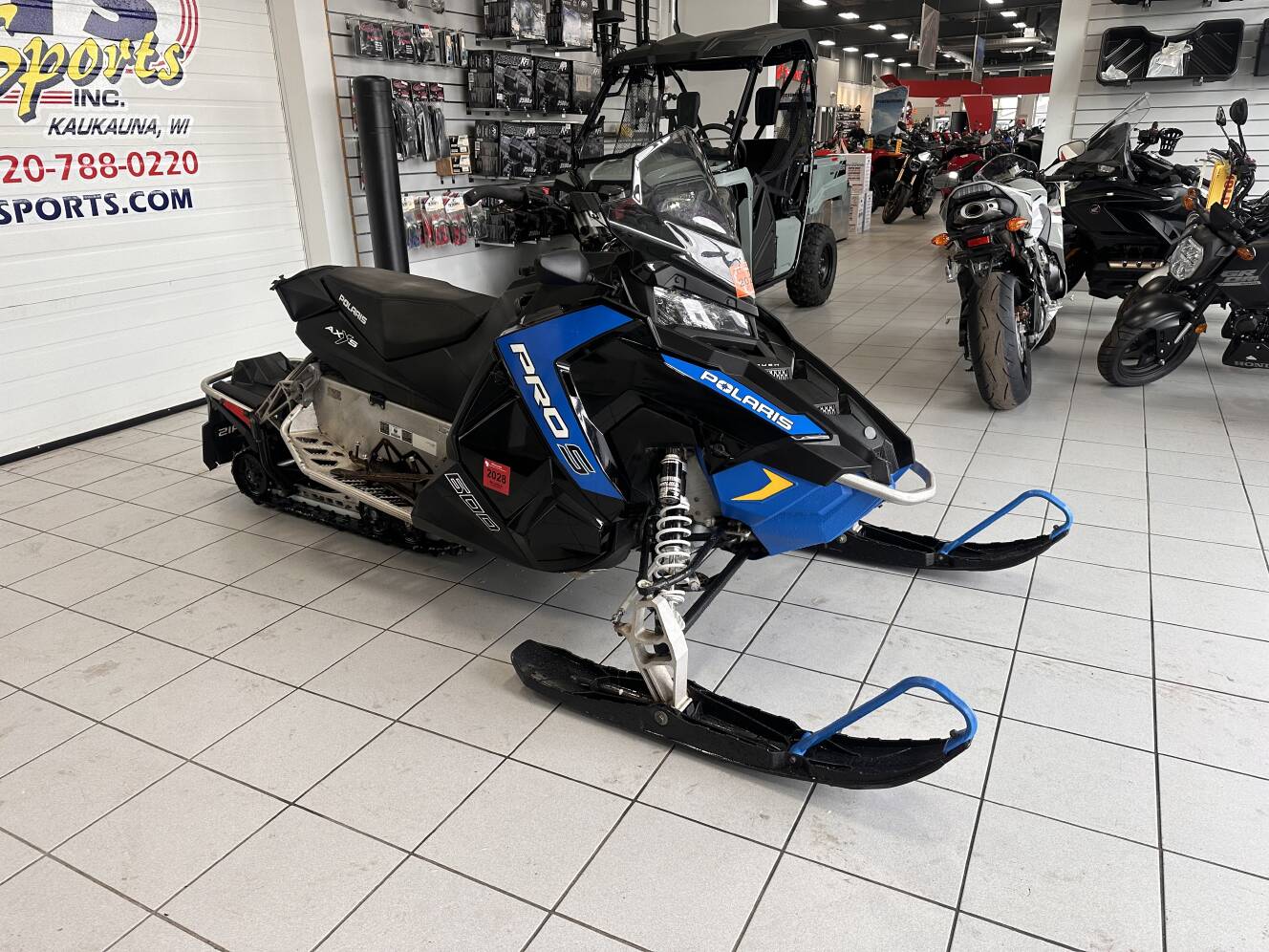 A photo of this 2016 Polaris 600 RUSH PRO-S