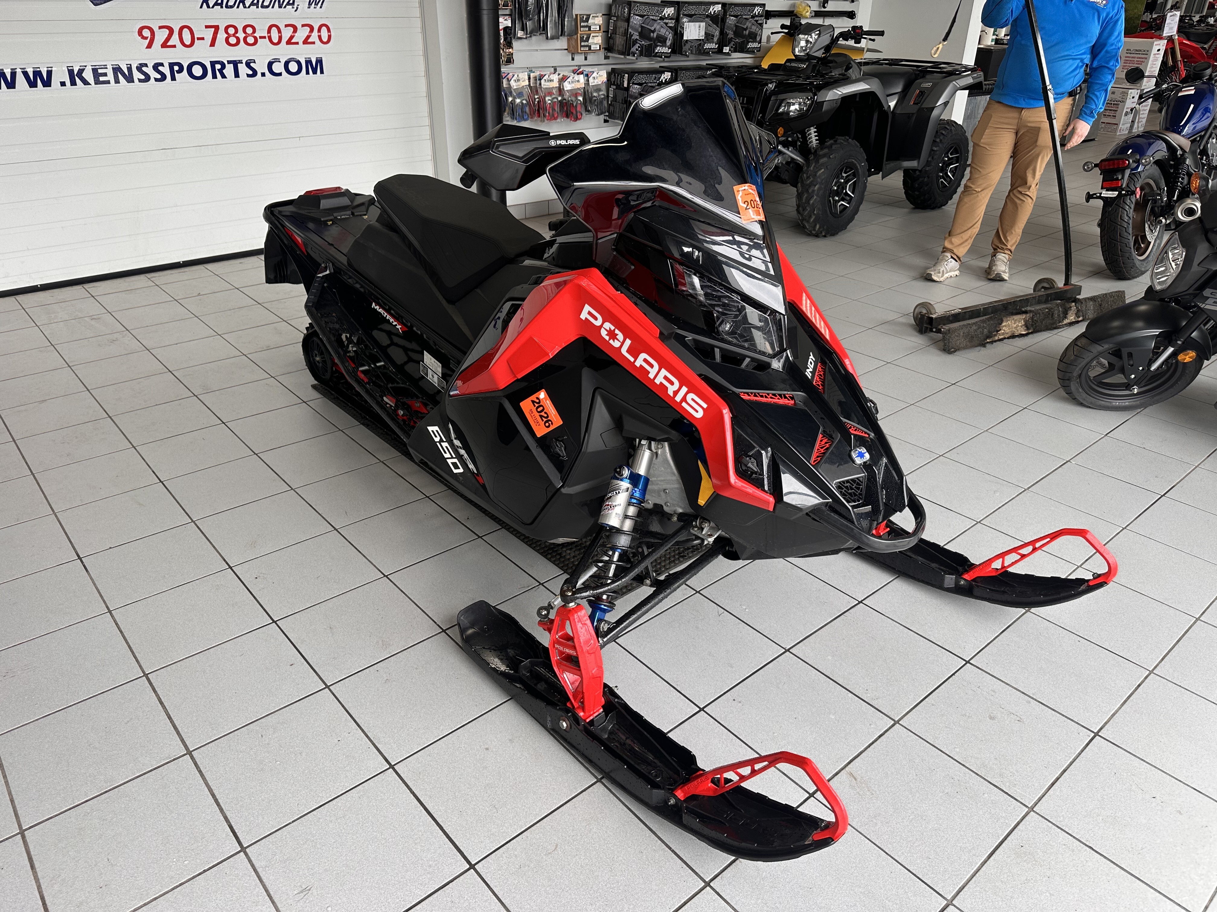 2021 Polaris 650 Indy VR1 129 SC Snowmobile snowmobile