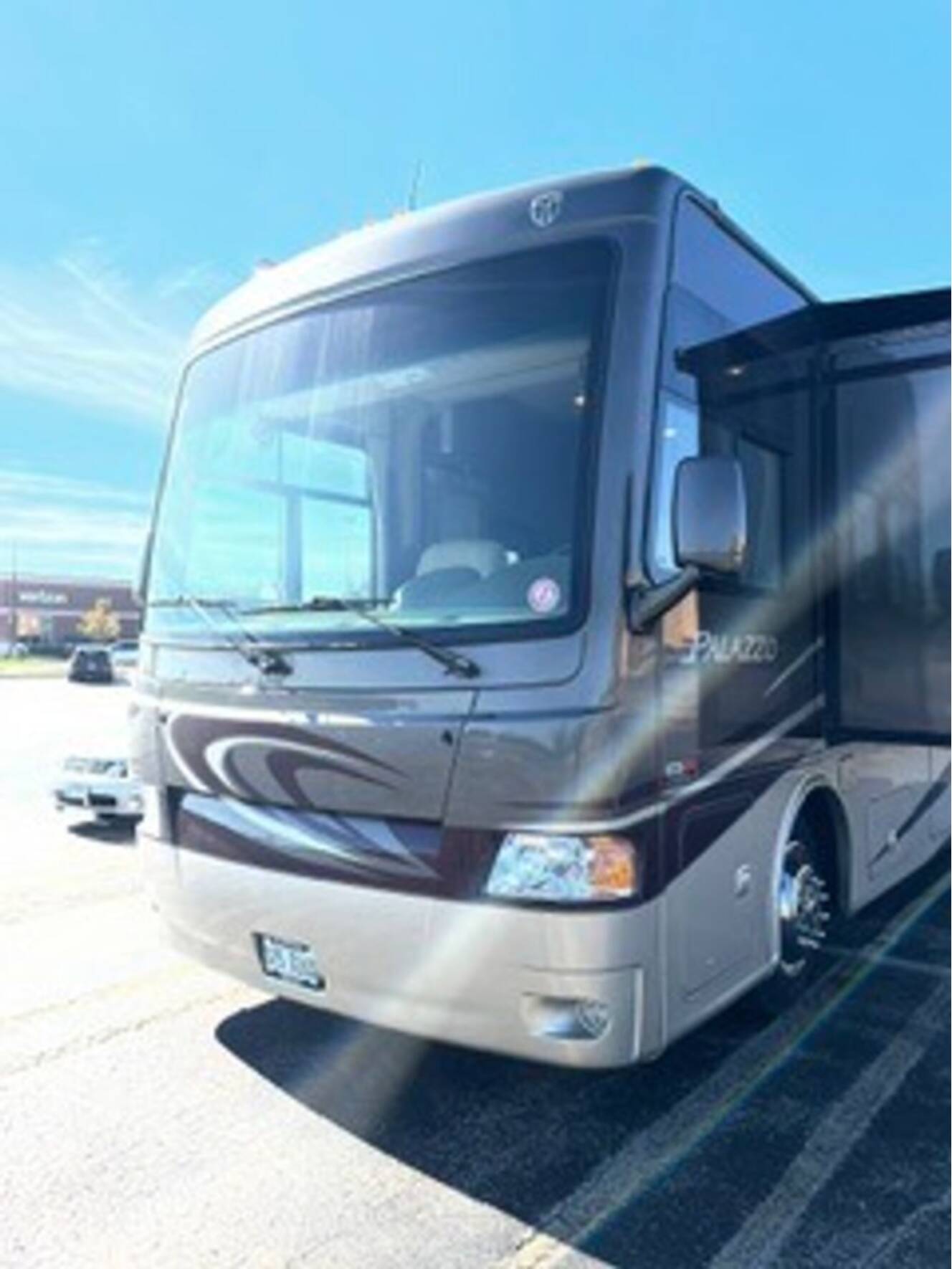 A photo of this 2014 Thor Motor Coach Palazzo 33.2