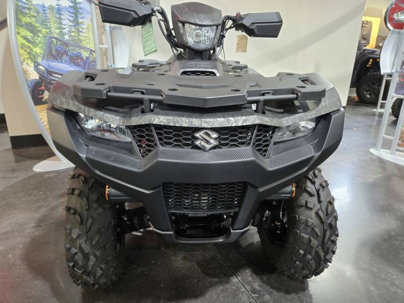 A photo of this 2025 Suzuki Kingquad 500Axi Power Steering SE Plus