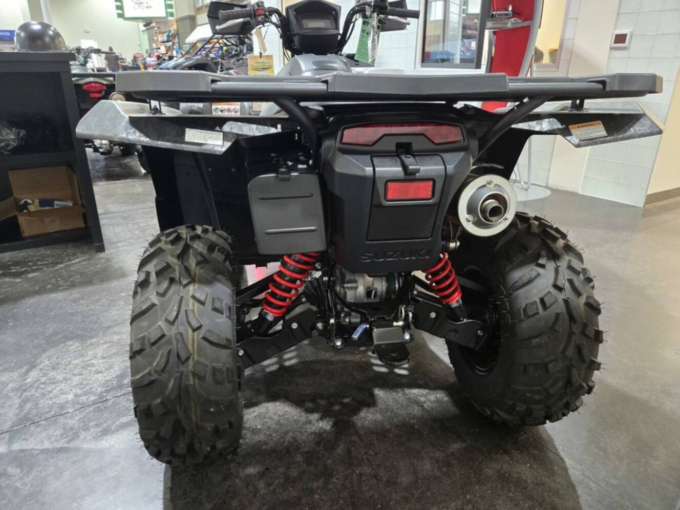 A photo of this 2025 Suzuki Kingquad 500Axi Power Steering SE Plus