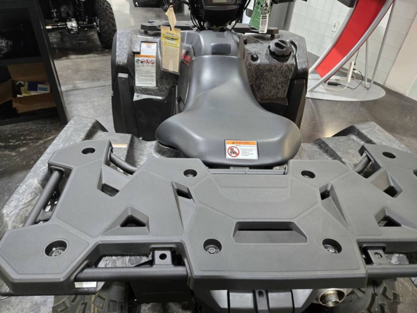 A photo of this 2025 Suzuki Kingquad 500Axi Power Steering SE Plus