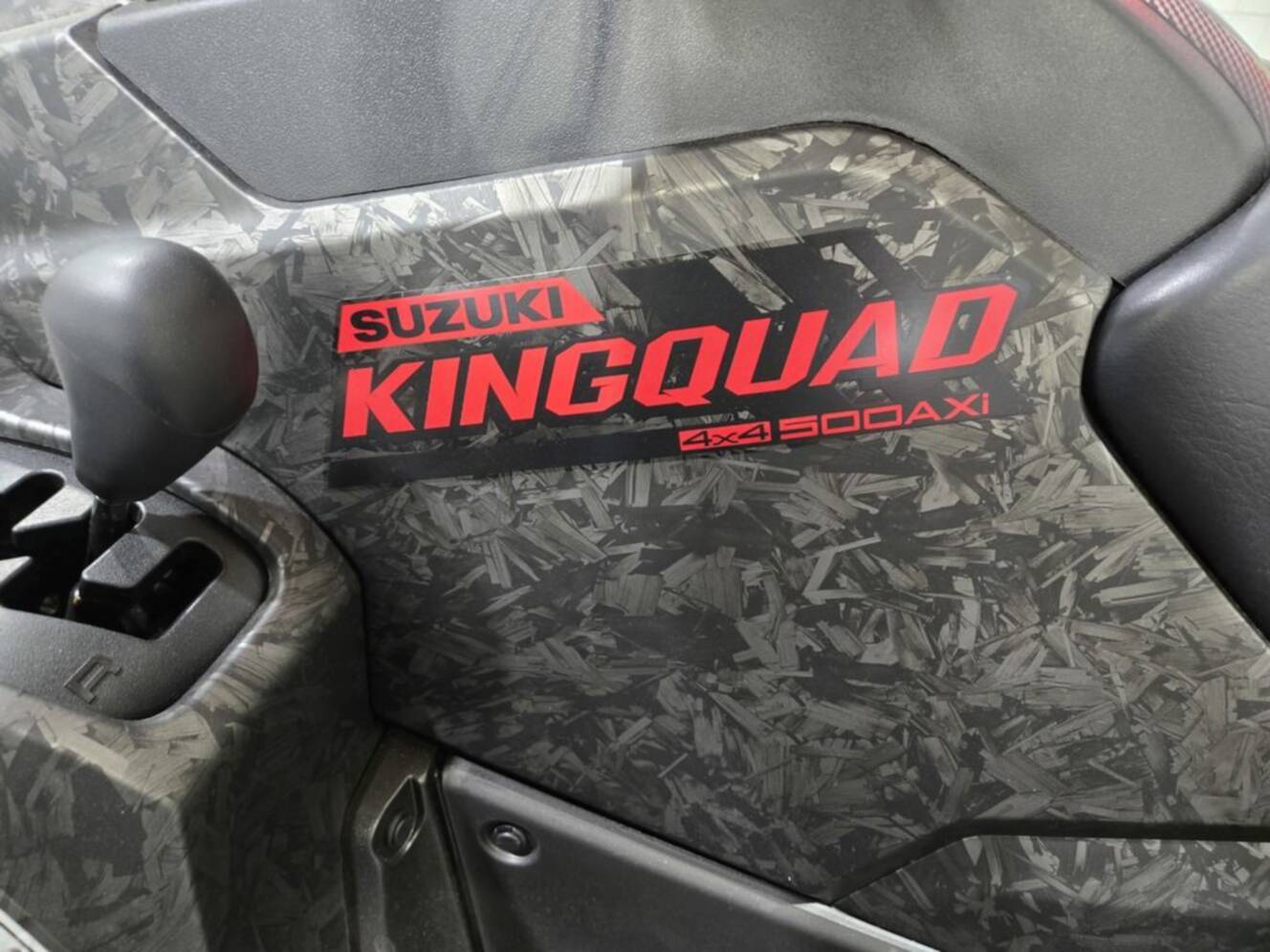 A photo of this 2025 Suzuki Kingquad 500Axi Power Steering SE Plus