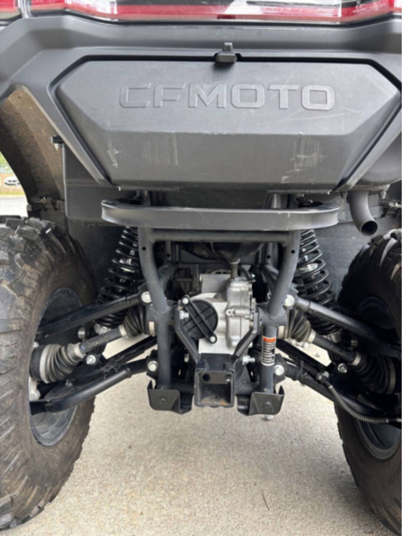 A photo of this 2024 CFMOTO CFORCE 500