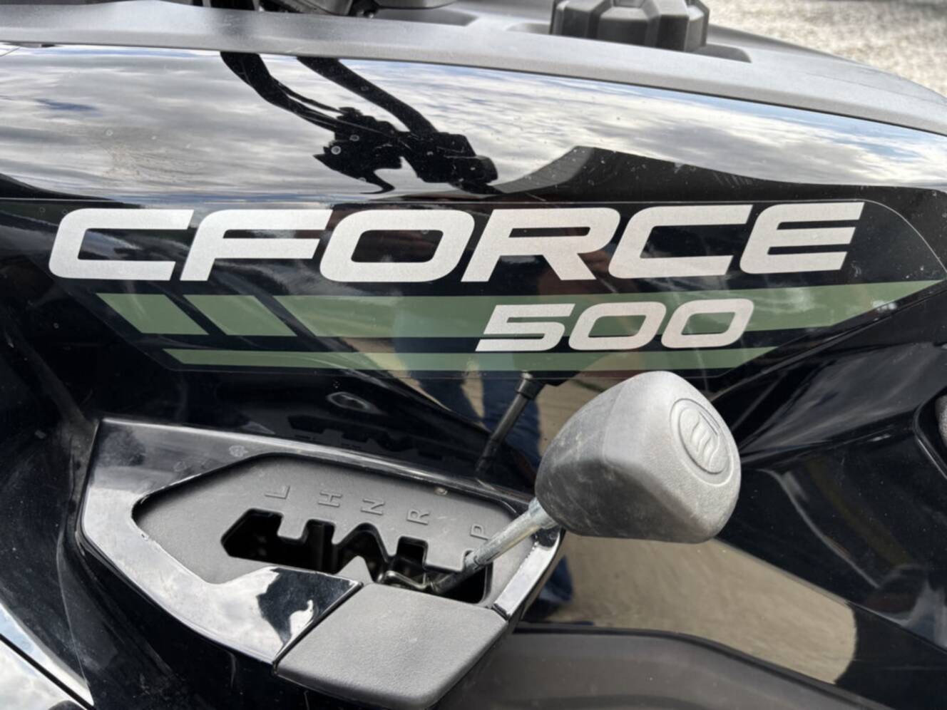 A photo of this 2024 CFMOTO CFORCE 500