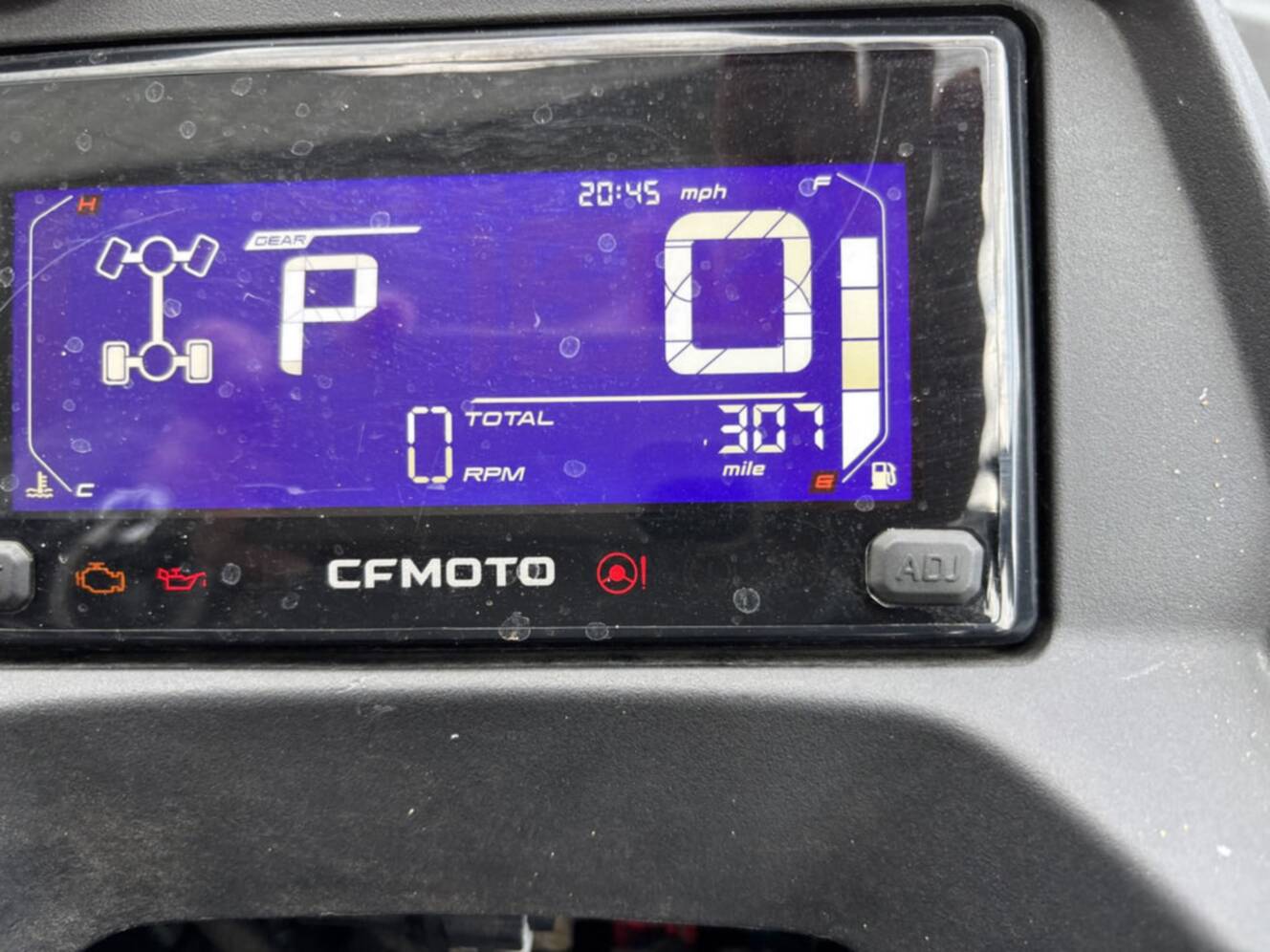 A photo of this 2024 CFMOTO CFORCE 500
