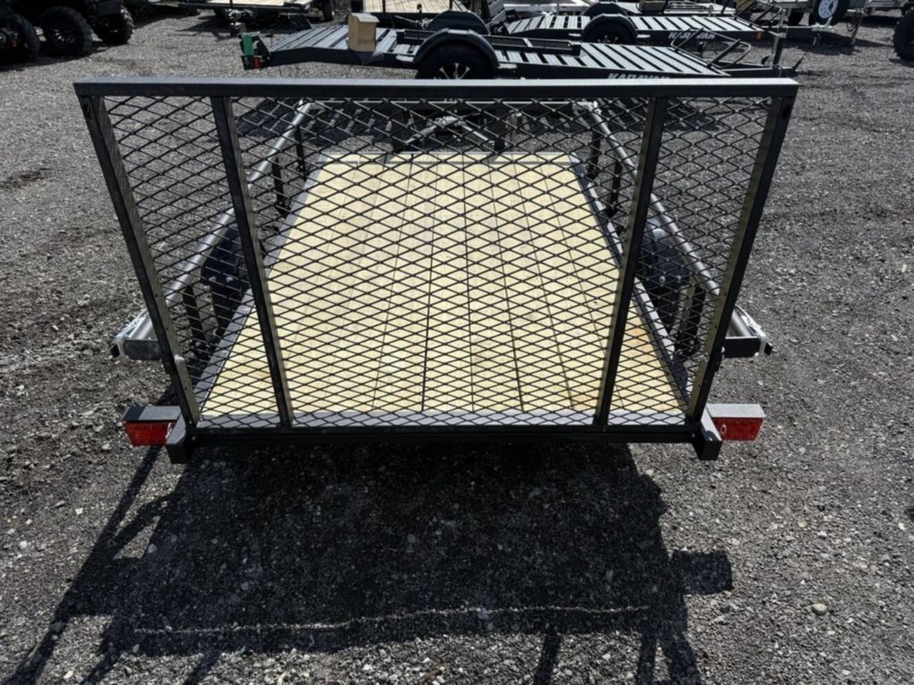A photo of this 2026 Karavan Utility Light Trailers 5 x 8 ft. Steel w/ Slide Rail