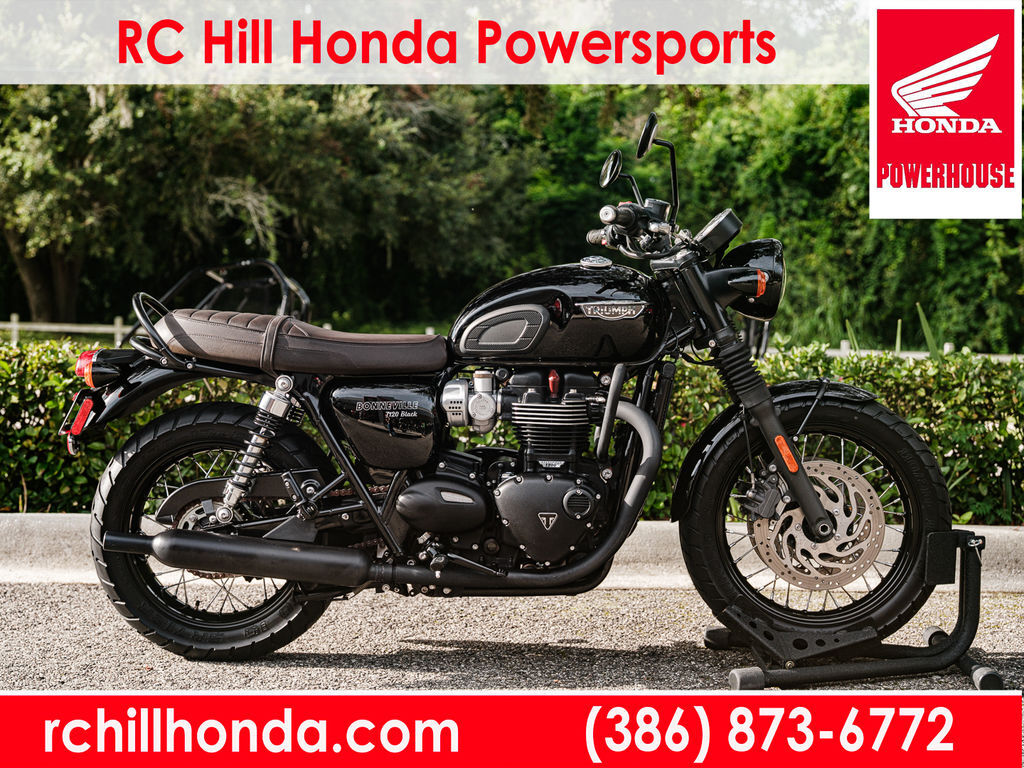 2016 Triumph Bonneville T120 Black BLACK in Deland, FL