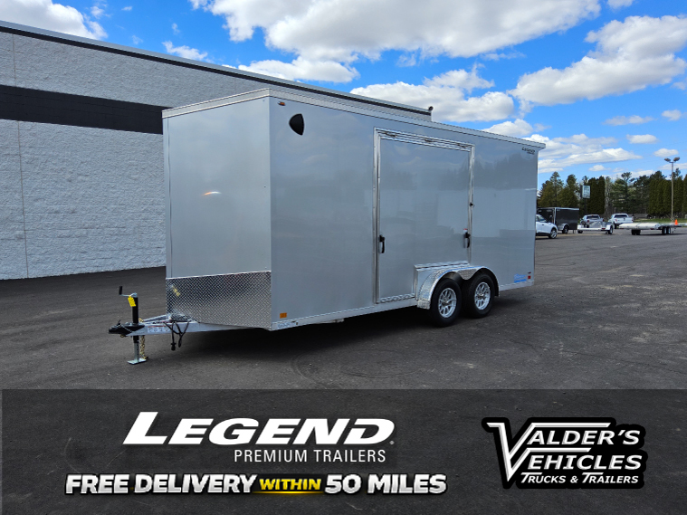 2026 Legend 7.5X18+2 TV ENCLOSED CARGO TRAILER in Hinckley, MN