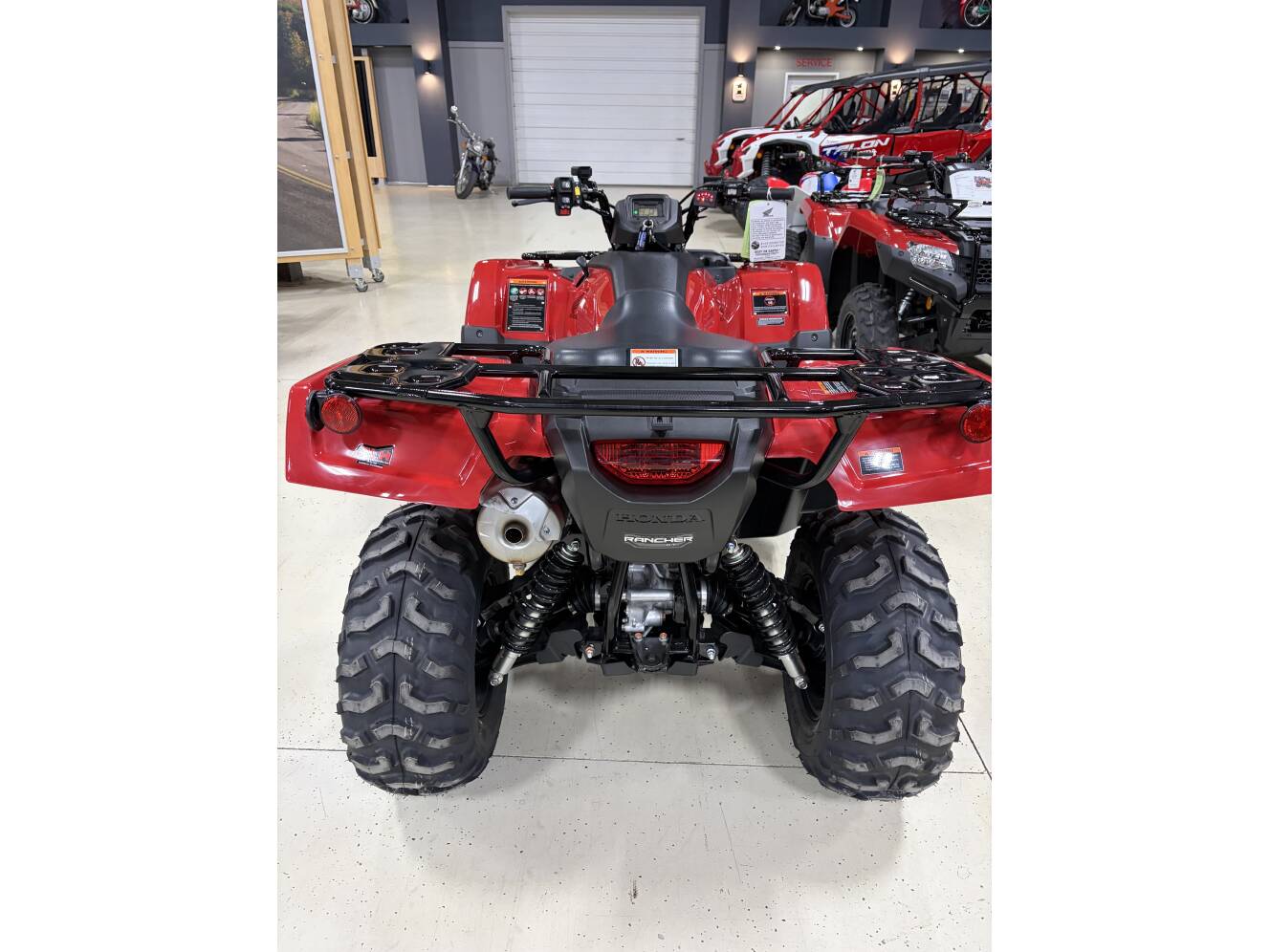 A photo of this 2027 Honda® Fourtrax Rancher Dct Irs Eps
