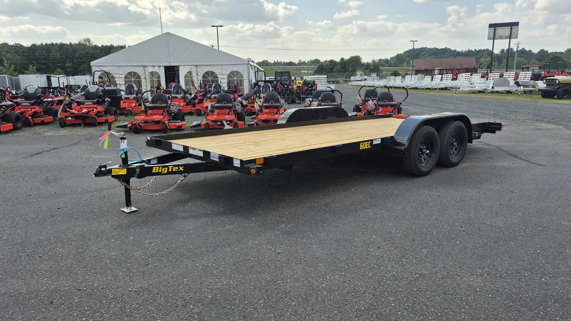 2027 Big Tex Trailers 60EC - Economy Tandem Axle Car Hauler (83 x 18) in Chippewa Falls, WI
