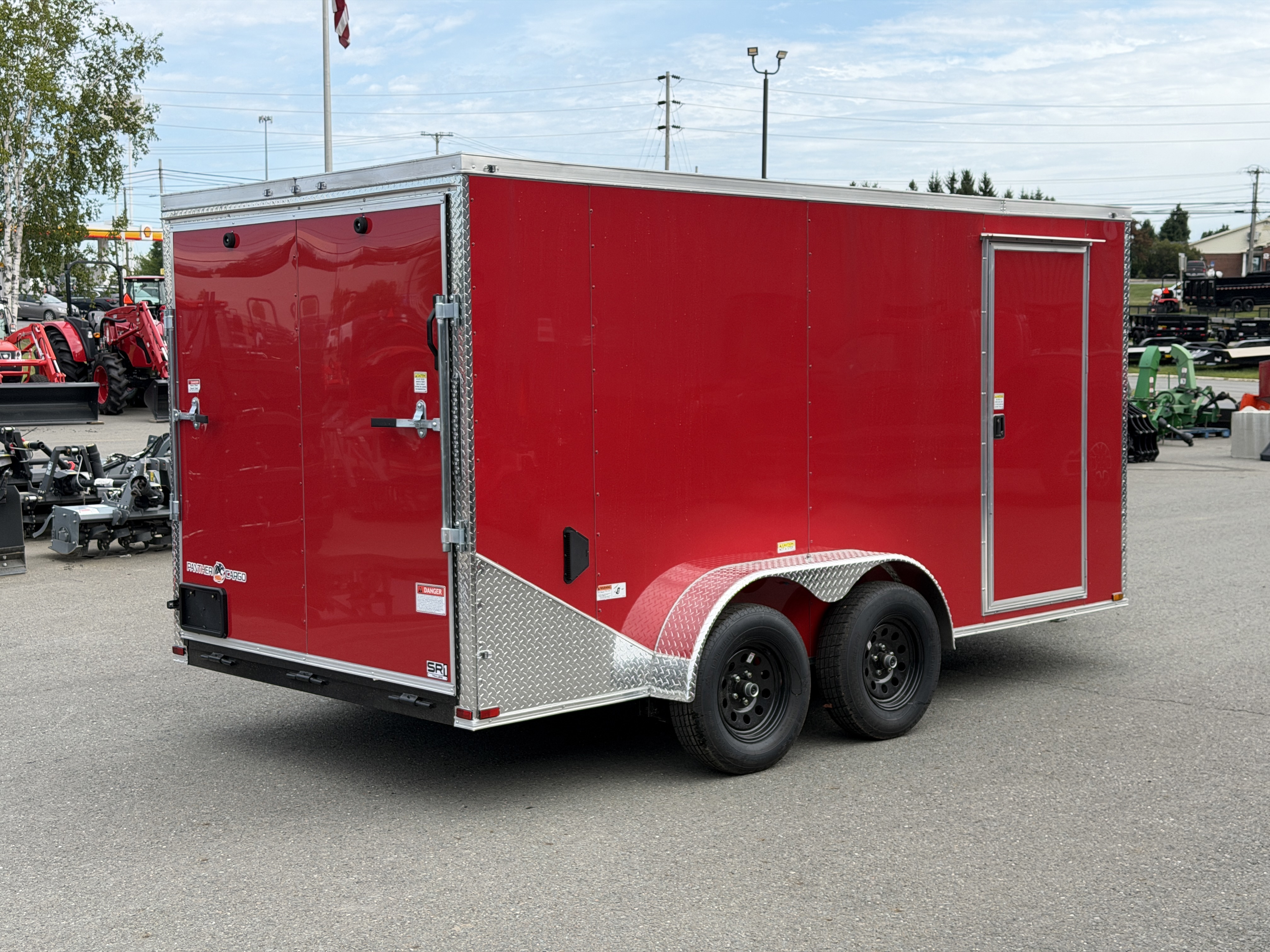 2026 Panther Cargo 7x14 Enclosed 7K Cargo Trailer w/Ramp in Houlton, NE