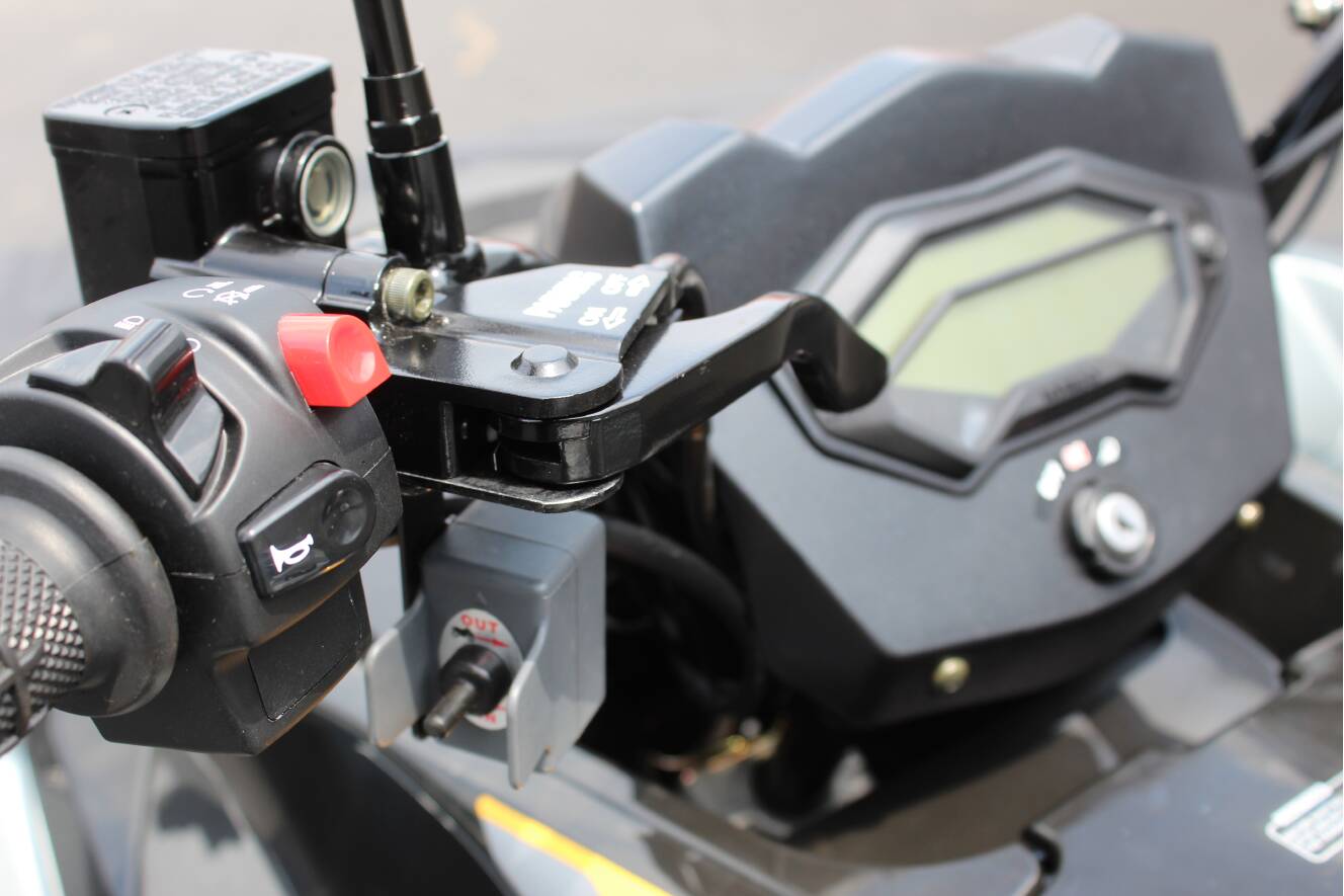 A photo of this 2026 Kymco MXU 550i EPS