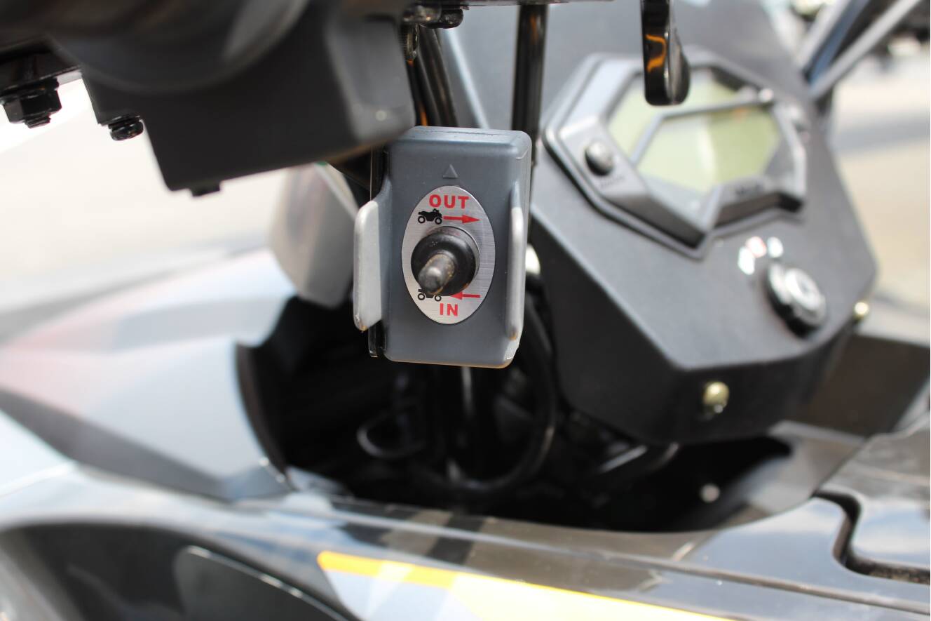 A photo of this 2026 Kymco MXU 550i EPS