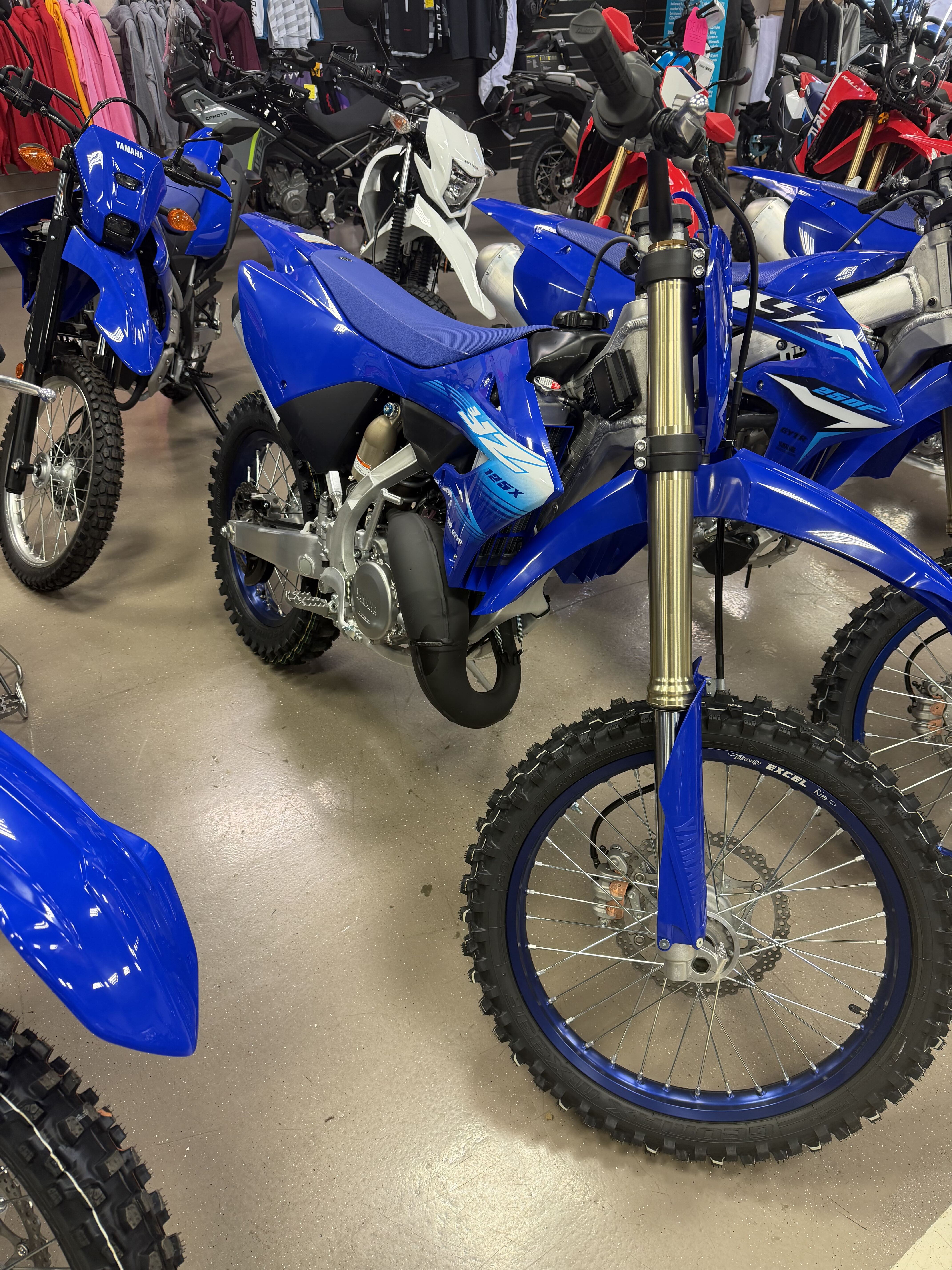 2027 Yamaha YZ 125X TEAM YAMAHA BLUE 125X in Shawnee, KS