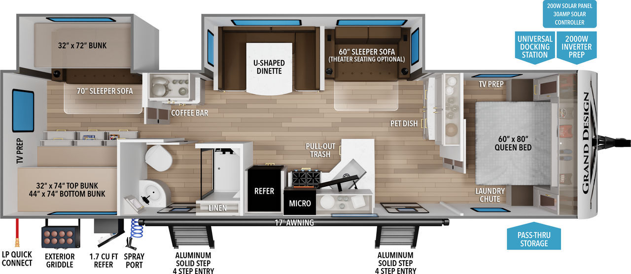 2027 Grand Design TRANSCEND 325BHT RV