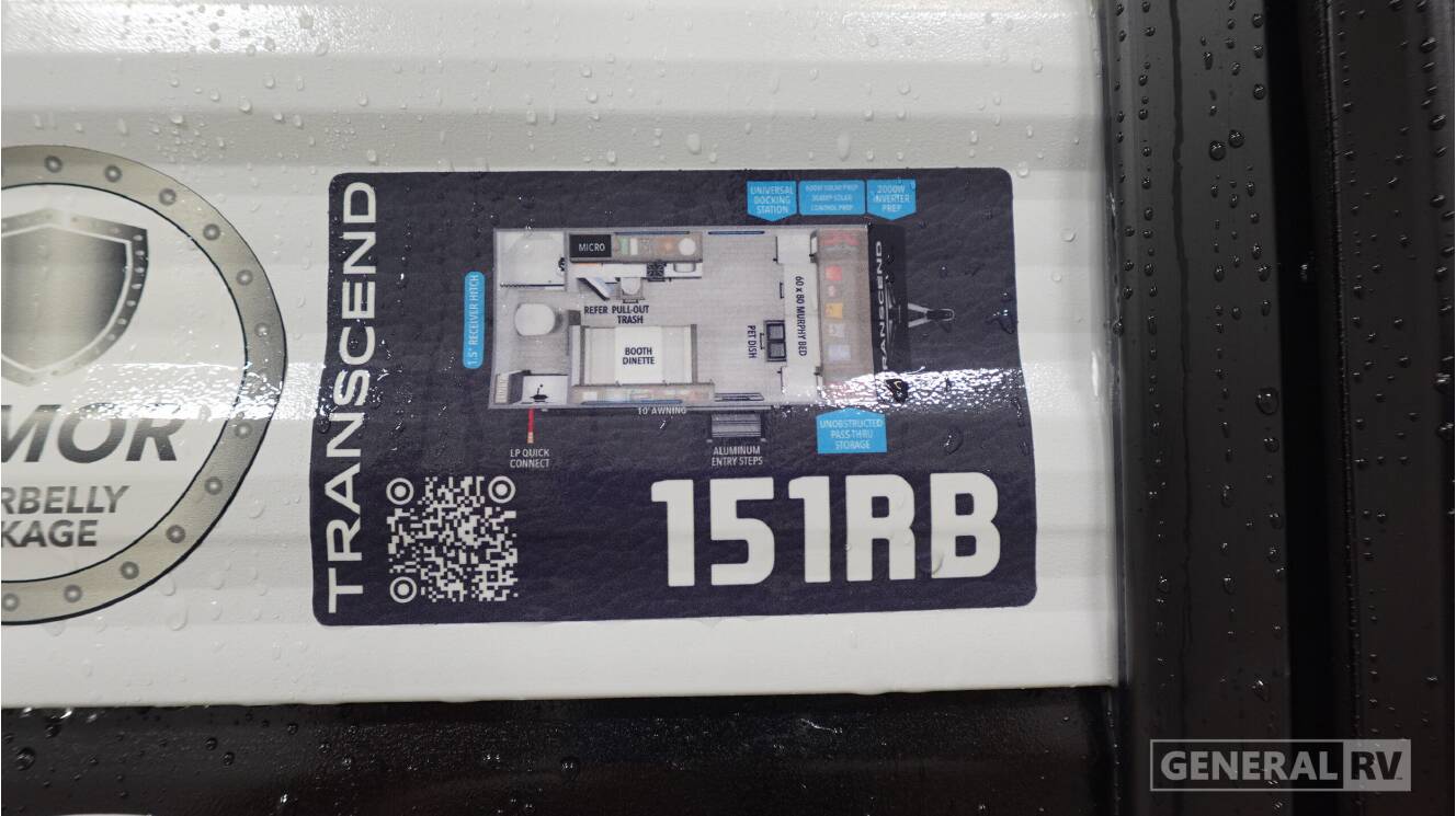 A photo of this 2027 Grand Design TRANSCEND ONE 151RB