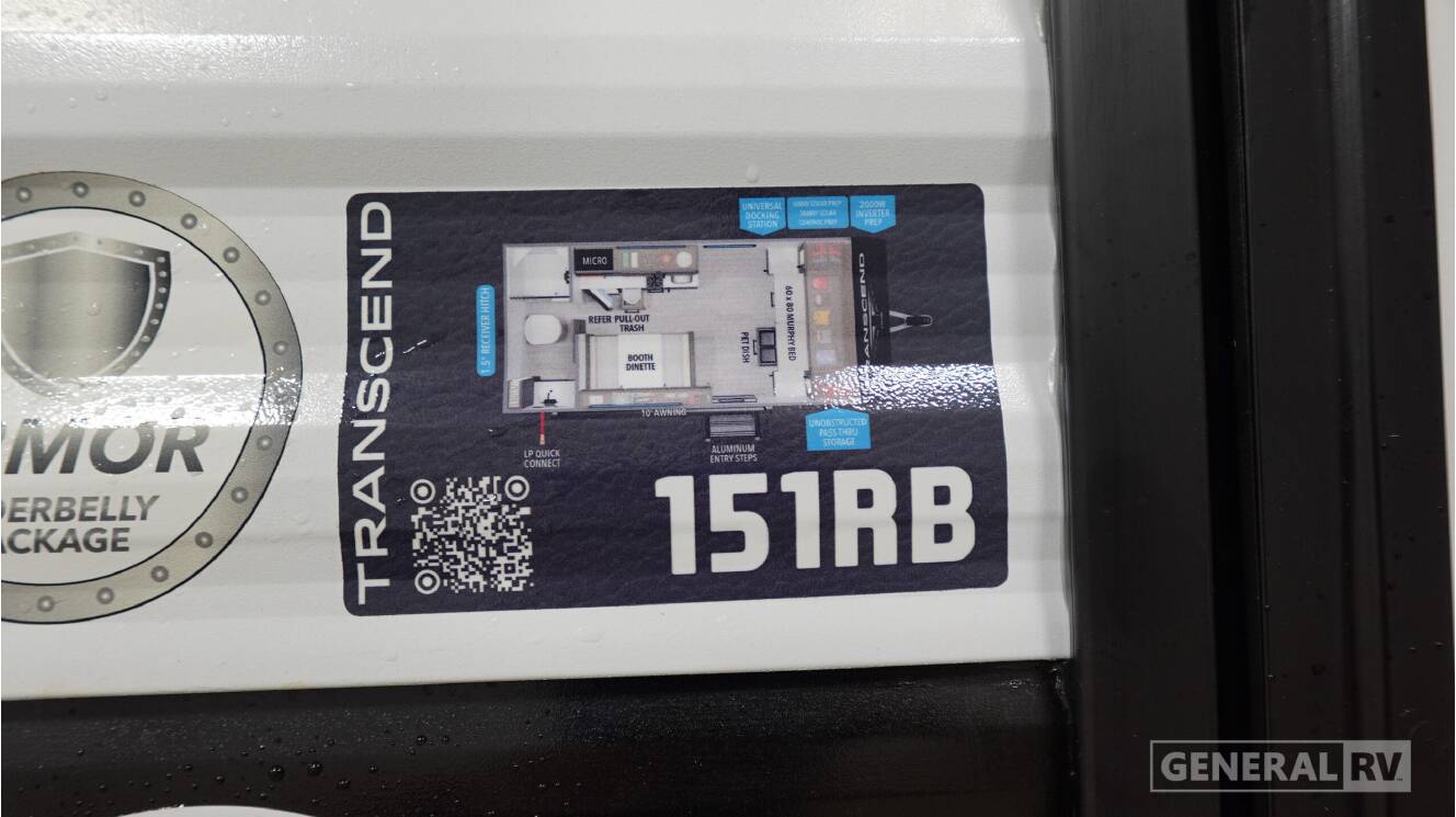 A photo of this 2027 Grand Design TRANSCEND-ONE 151RB