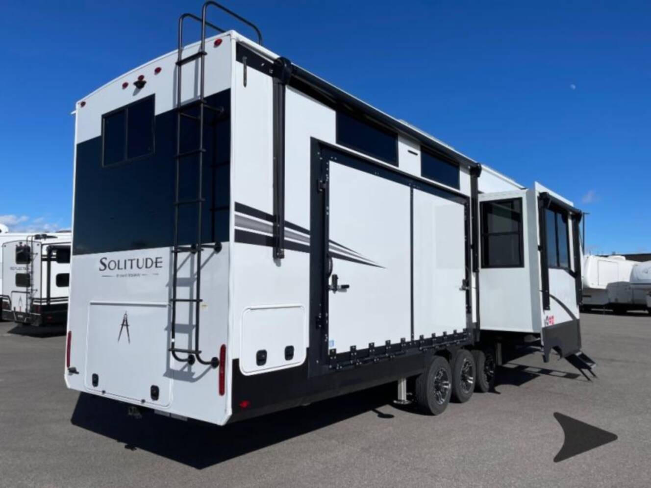 A photo of this 2026 Grand Design Solitude 414LJMJ