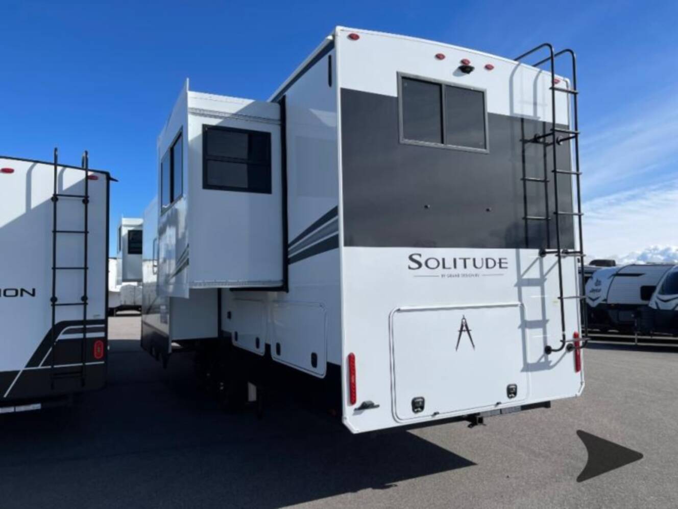 A photo of this 2026 Grand Design Solitude 414LJMJ