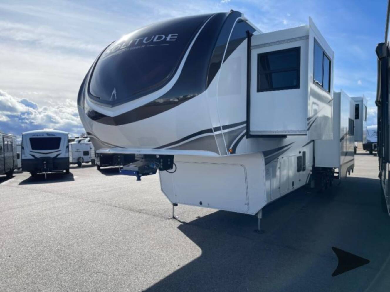 A photo of this 2026 Grand Design Solitude 414LJMJ