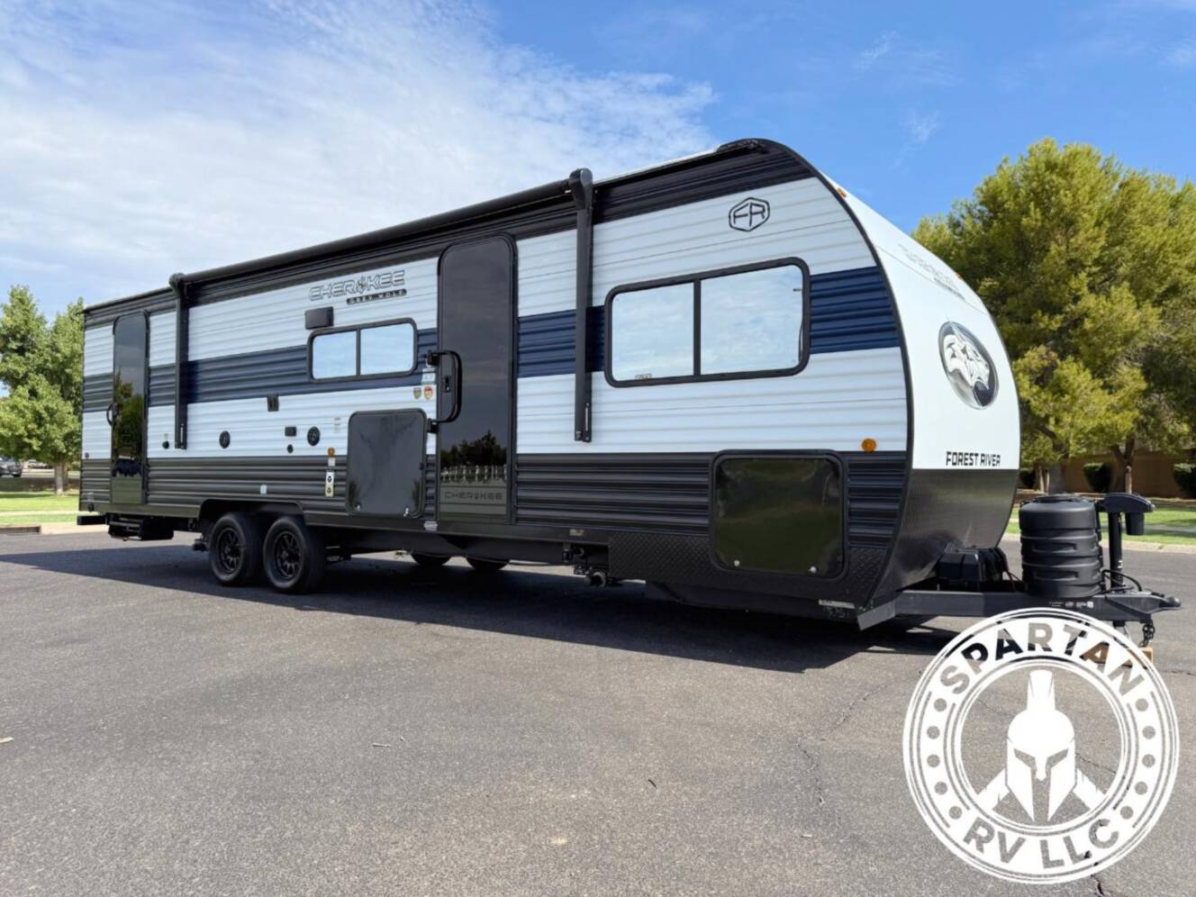 A photo of this 2026 Forest River Cherokee Grey Wolf 26DBH