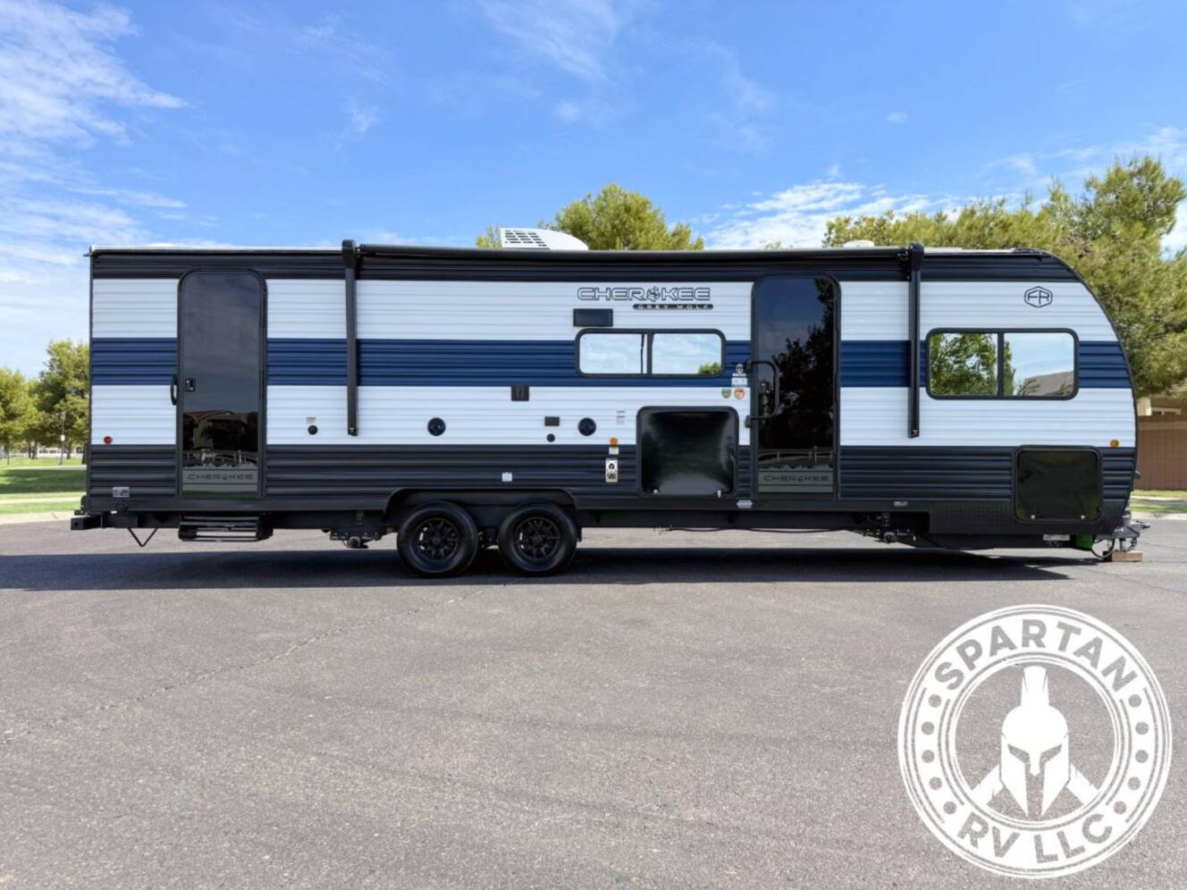 A photo of this 2026 Forest River Cherokee Grey Wolf 26DBH