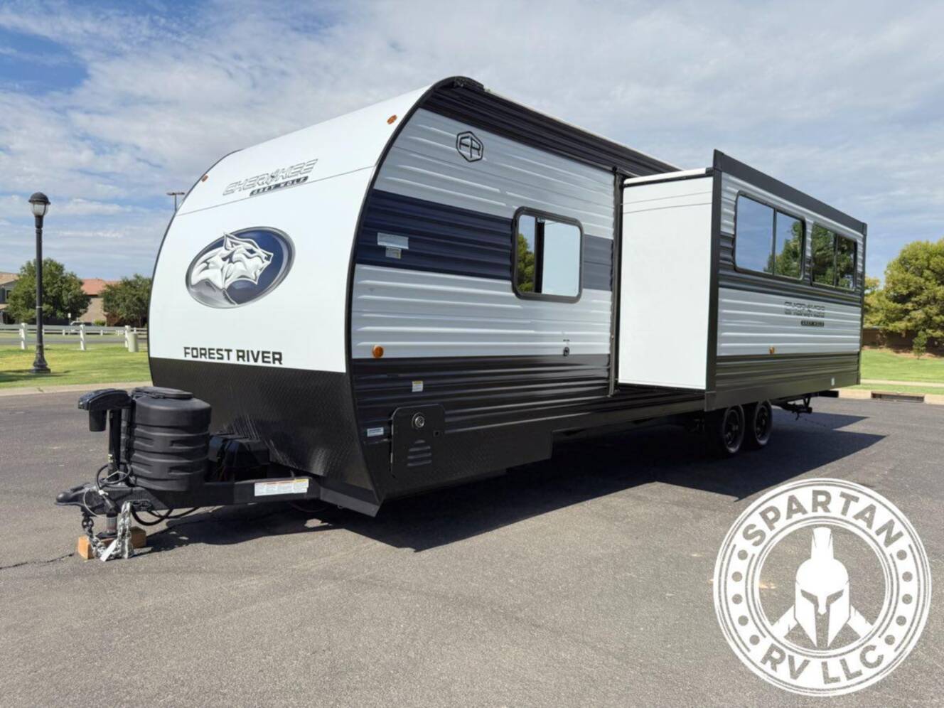 A photo of this 2026 Forest River Cherokee Grey Wolf 26DBH