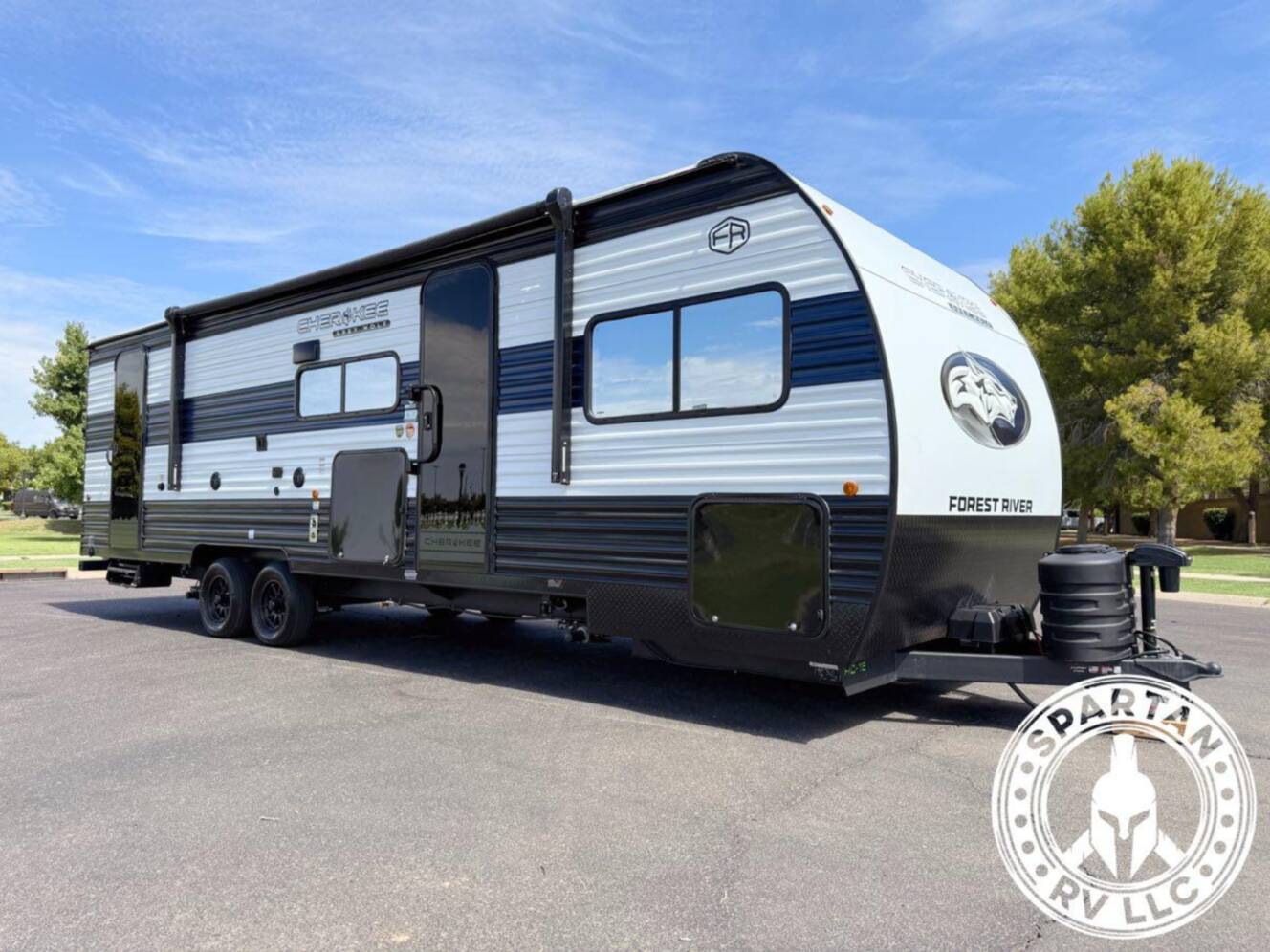 A photo of this 2026 Forest River Cherokee Grey Wolf 26DBH
