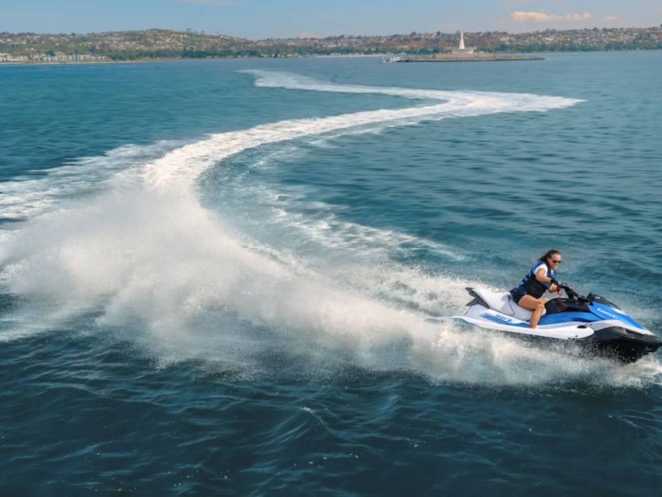 A photo of this 2026 Kawasaki Jet Ski® STX® 160 X