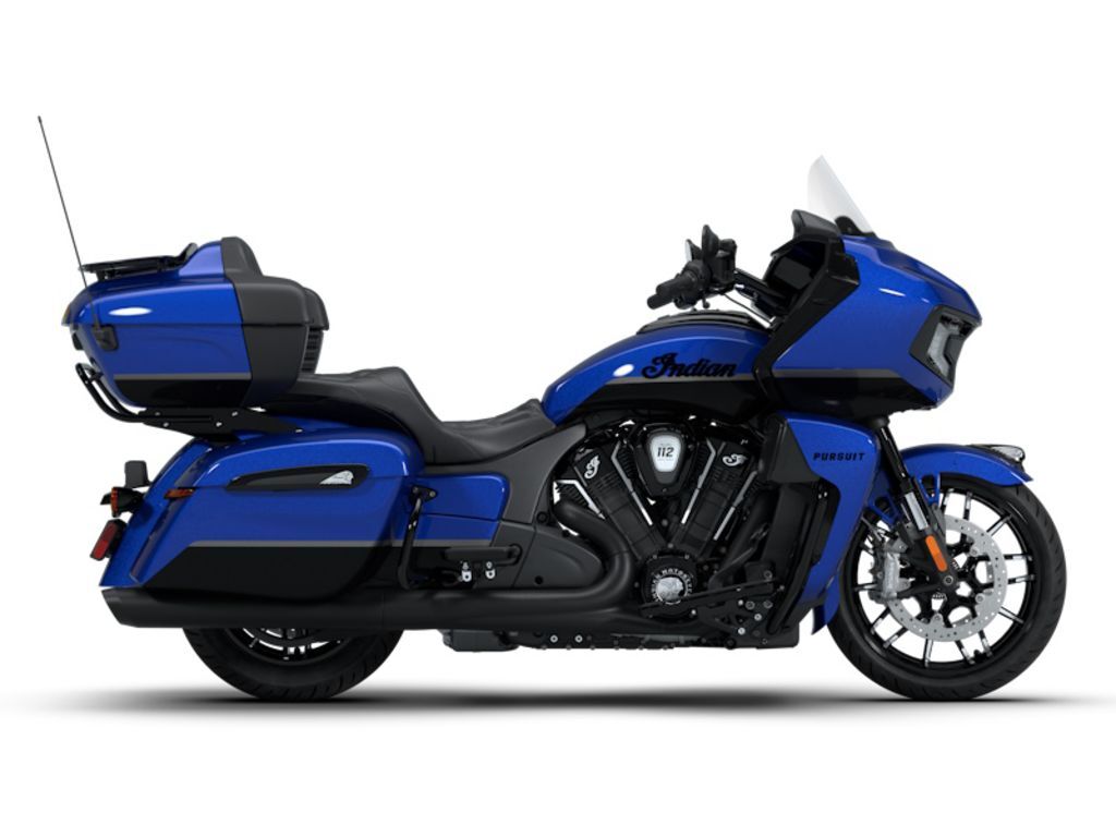 2026 Indian Motorcycle® Pursuit® Dark Horse® 112 Deep Blue Metallic with Blac DARK HORSE in Omaha, NE
