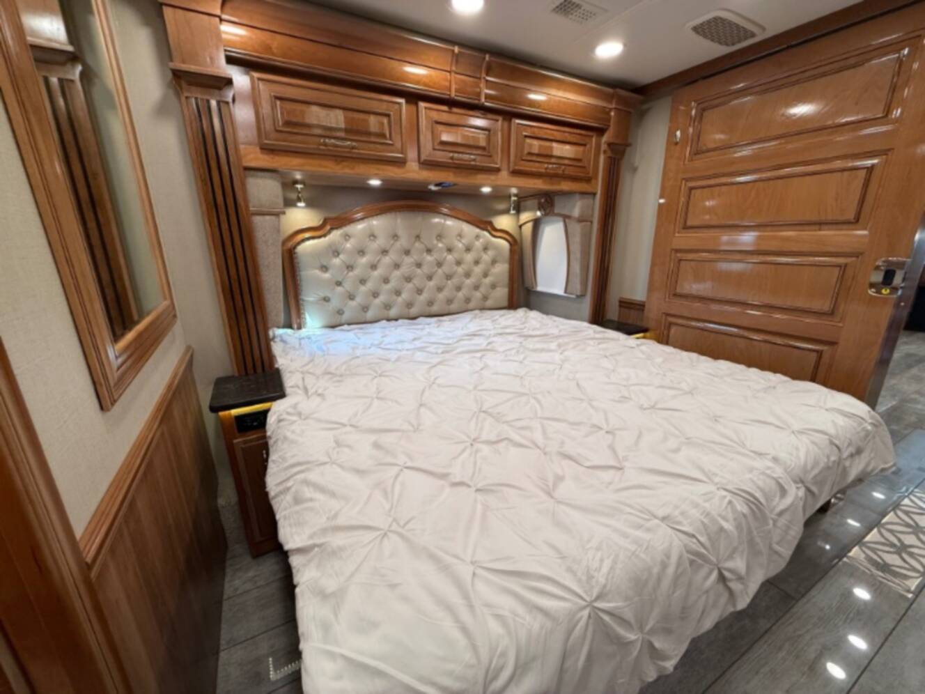 A photo of this 2021 Entegra Coach Cornerstone 45B