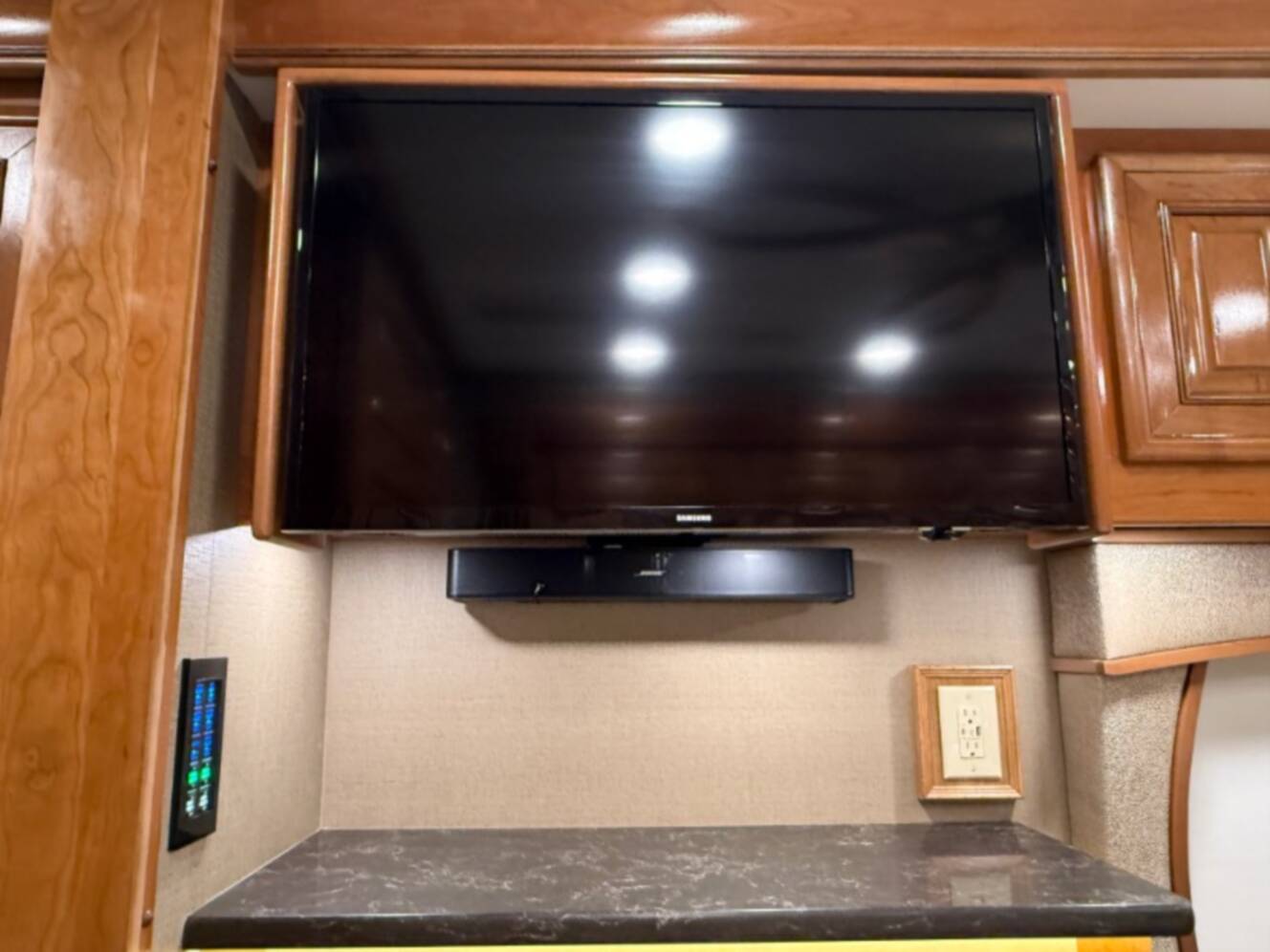 A photo of this 2021 Entegra Coach Cornerstone 45B