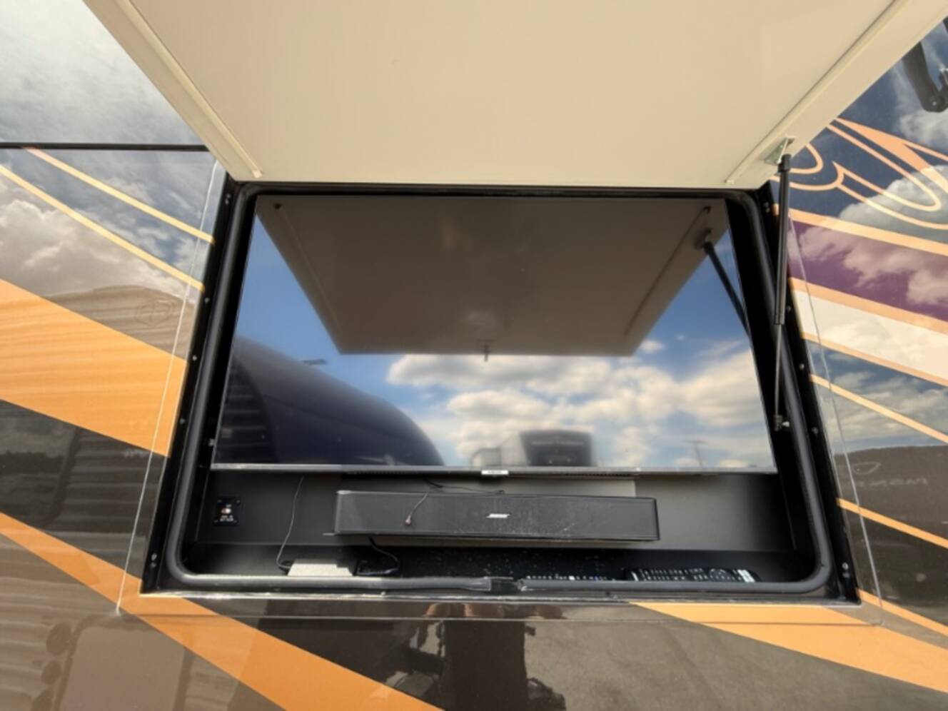 A photo of this 2021 Entegra Coach Cornerstone 45B