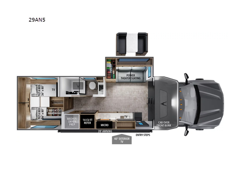 2027 Grand Design Lineage Series F 29AN5 in santa fe springs CA