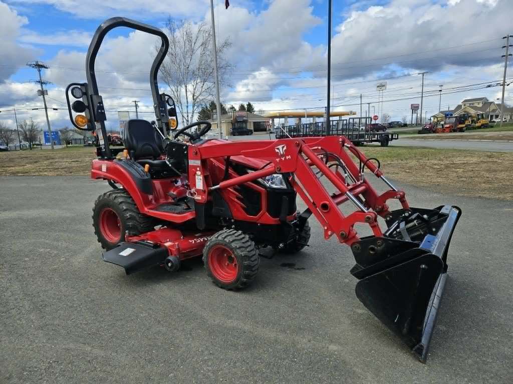 2023 TYM T224 with Loader, Bucket & Mid Mount Mower Deck in Houlton, ME