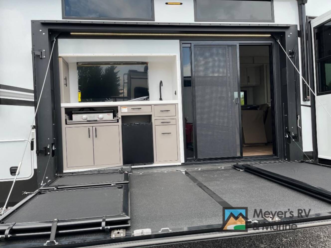 A photo of this 2026 Grand Design Solitude 414LJMJ