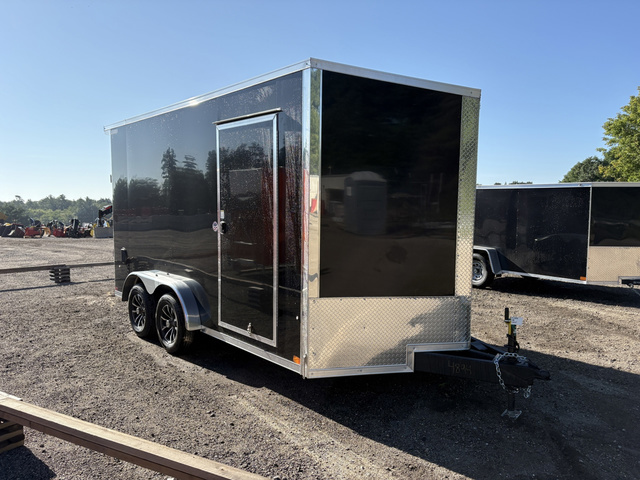 2027 ITI CARGO 7.5X14 7K Enclosed Cargo Trailer W/Black Aluminum in Turner, ME