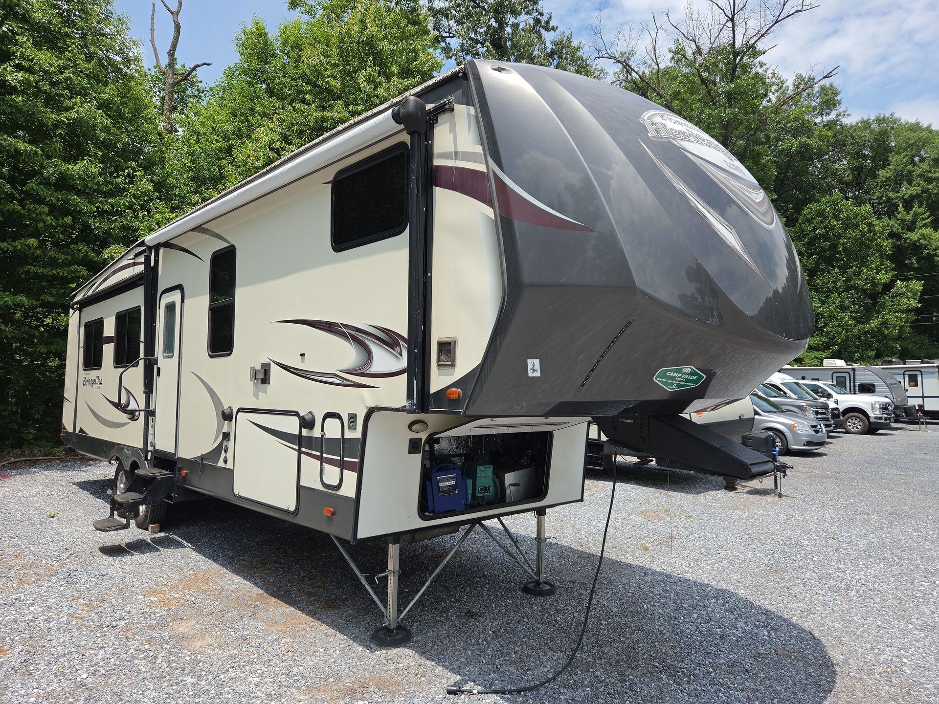 2016 Forest River Wildwood Heritage Glen 346RK in manheim PA