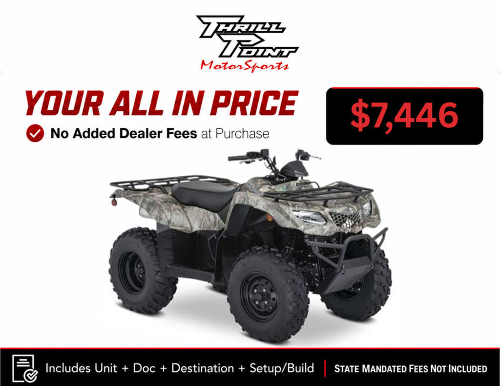 2025 Suzuki KingQuad 400ASi Camo in medina OH