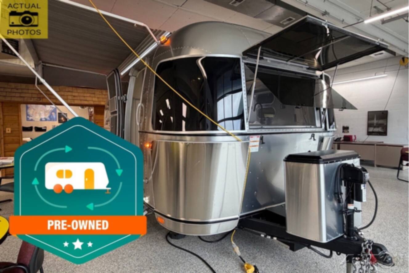 A photo of this 2022 Airstream Caravel 19CB