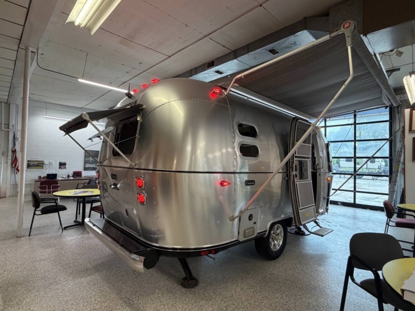 A photo of this 2022 Airstream Caravel 19CB