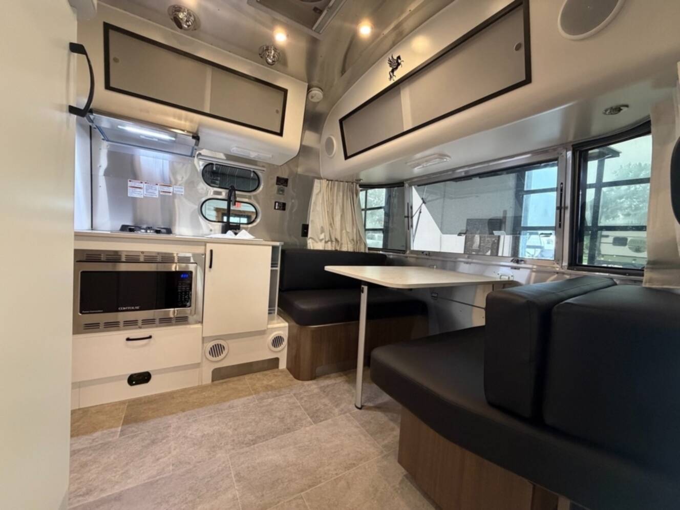 A photo of this 2022 Airstream Caravel 19CB