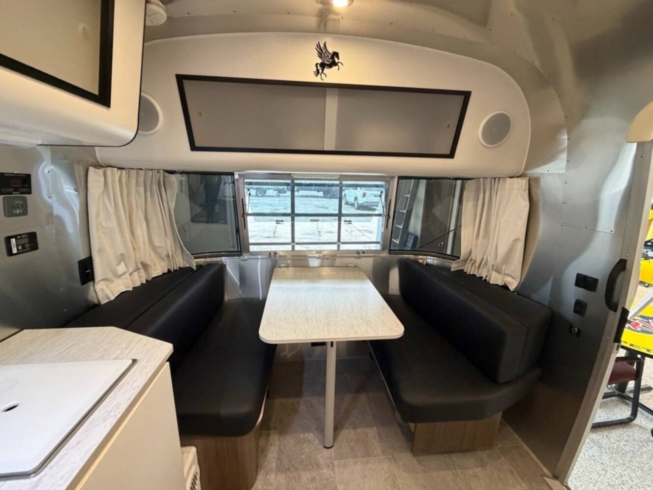 A photo of this 2022 Airstream Caravel 19CB